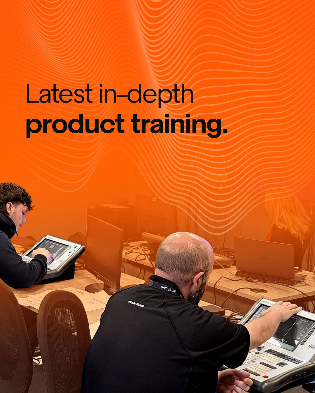Avolites training at AC-ET