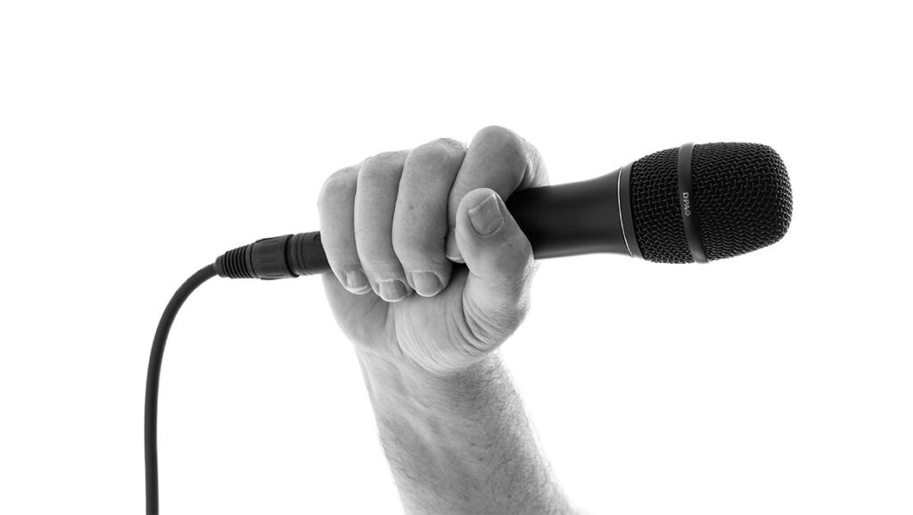 DPA handheld microphones. Microphone techniques and placement. AC-ET