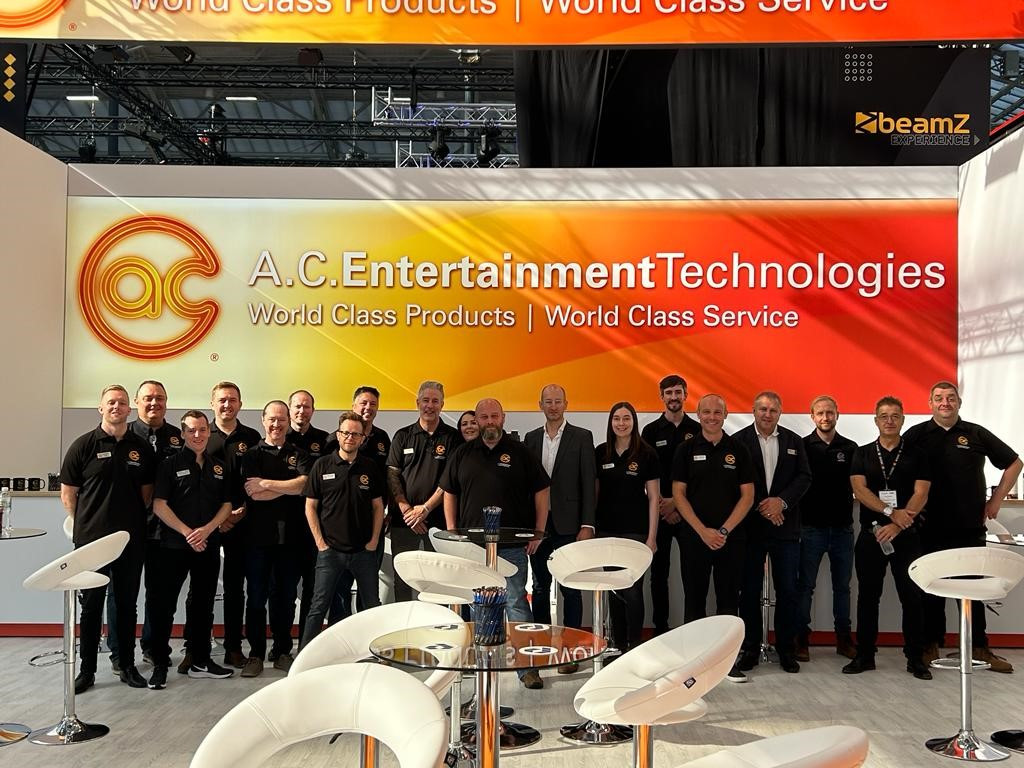 AC-ET group shot. PLASA 2023