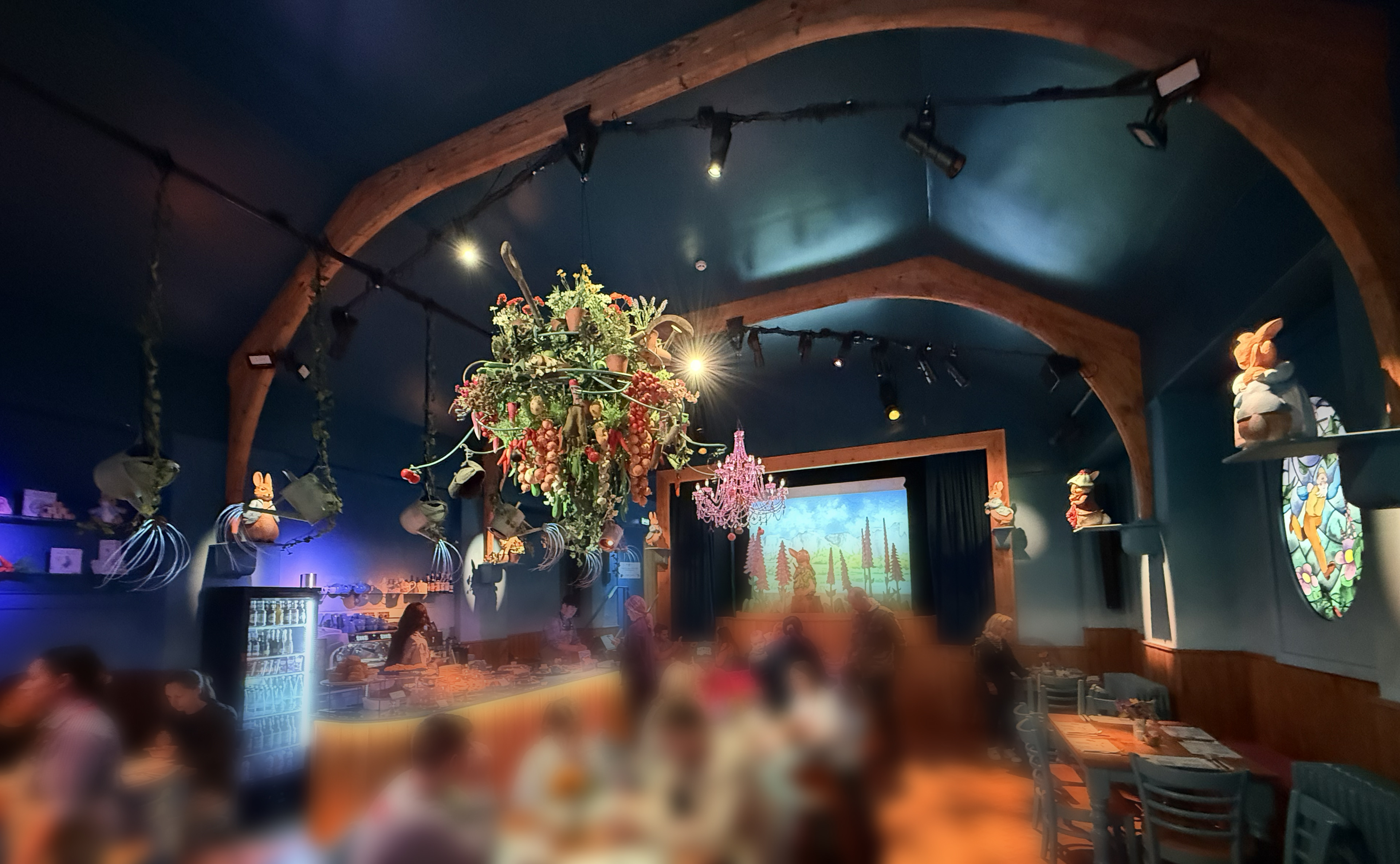 PROLIGHTS bring theatrical magic to new Beatrix Potter café in Windermere