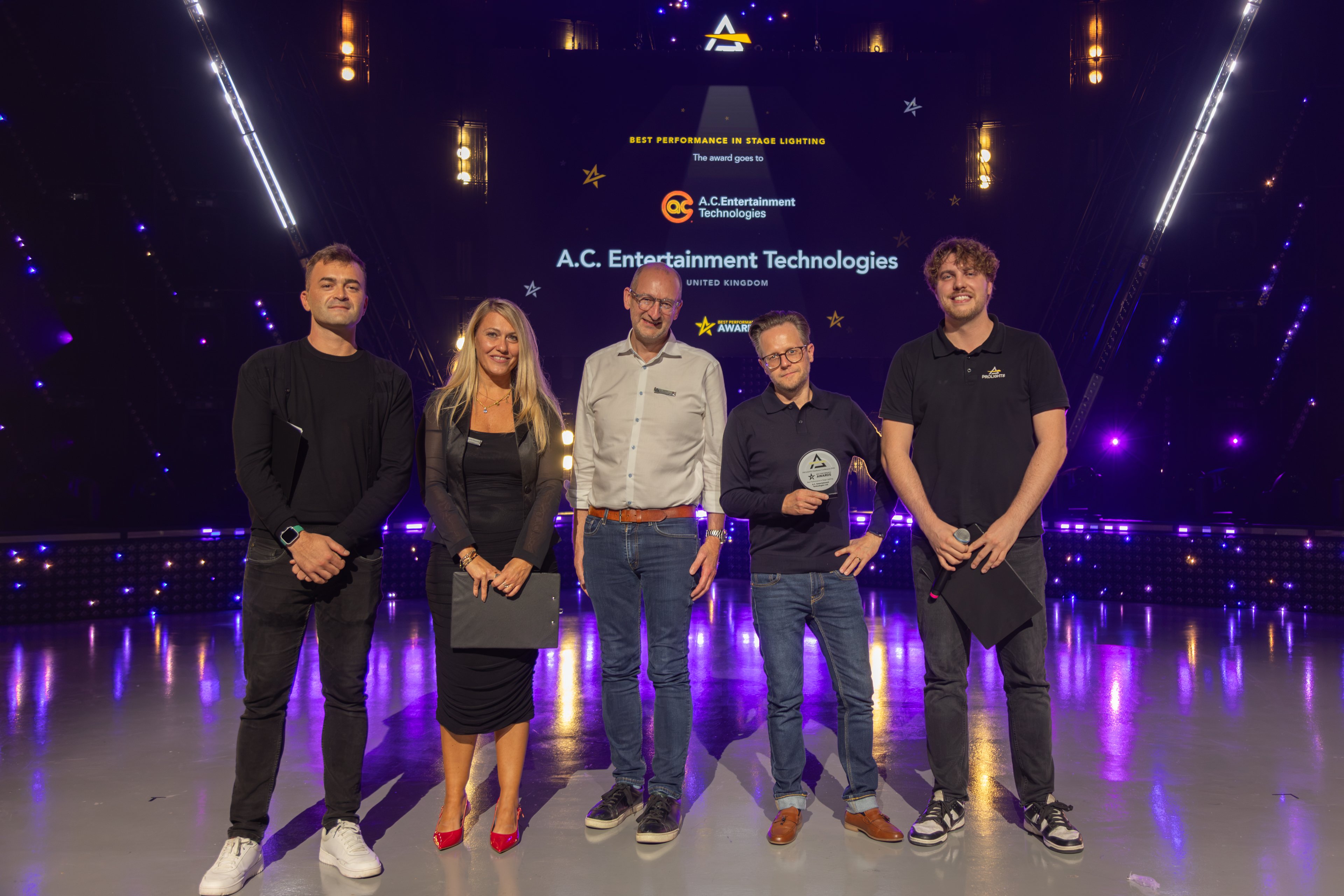 Best Performance in Stage Lighting Award - PROLIGHTS Global Distributor Conference 2026