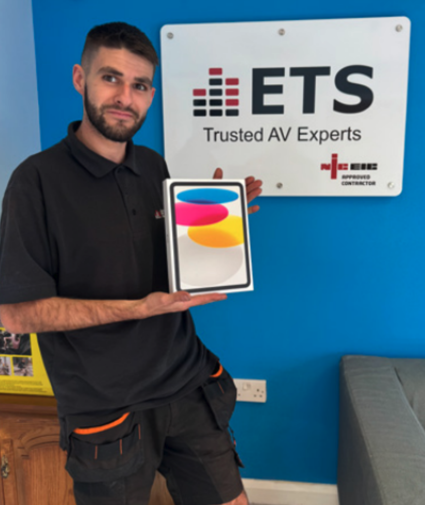 PIXELHUE iPad Giveaway by A.C Entertainment Technologies: Max Fisher of ETS Sales & Hire Ltd