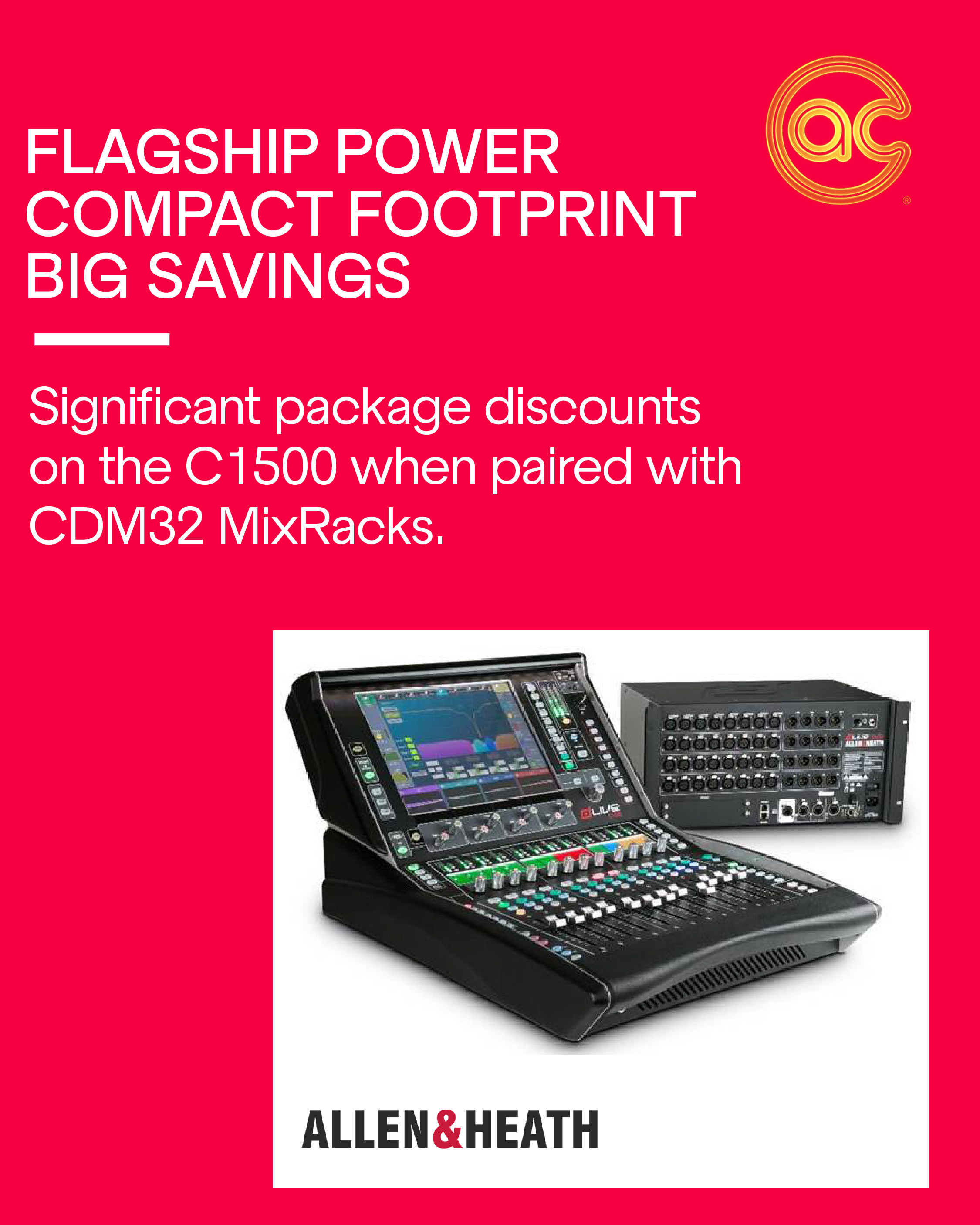 Allen & Heath C1500 offer