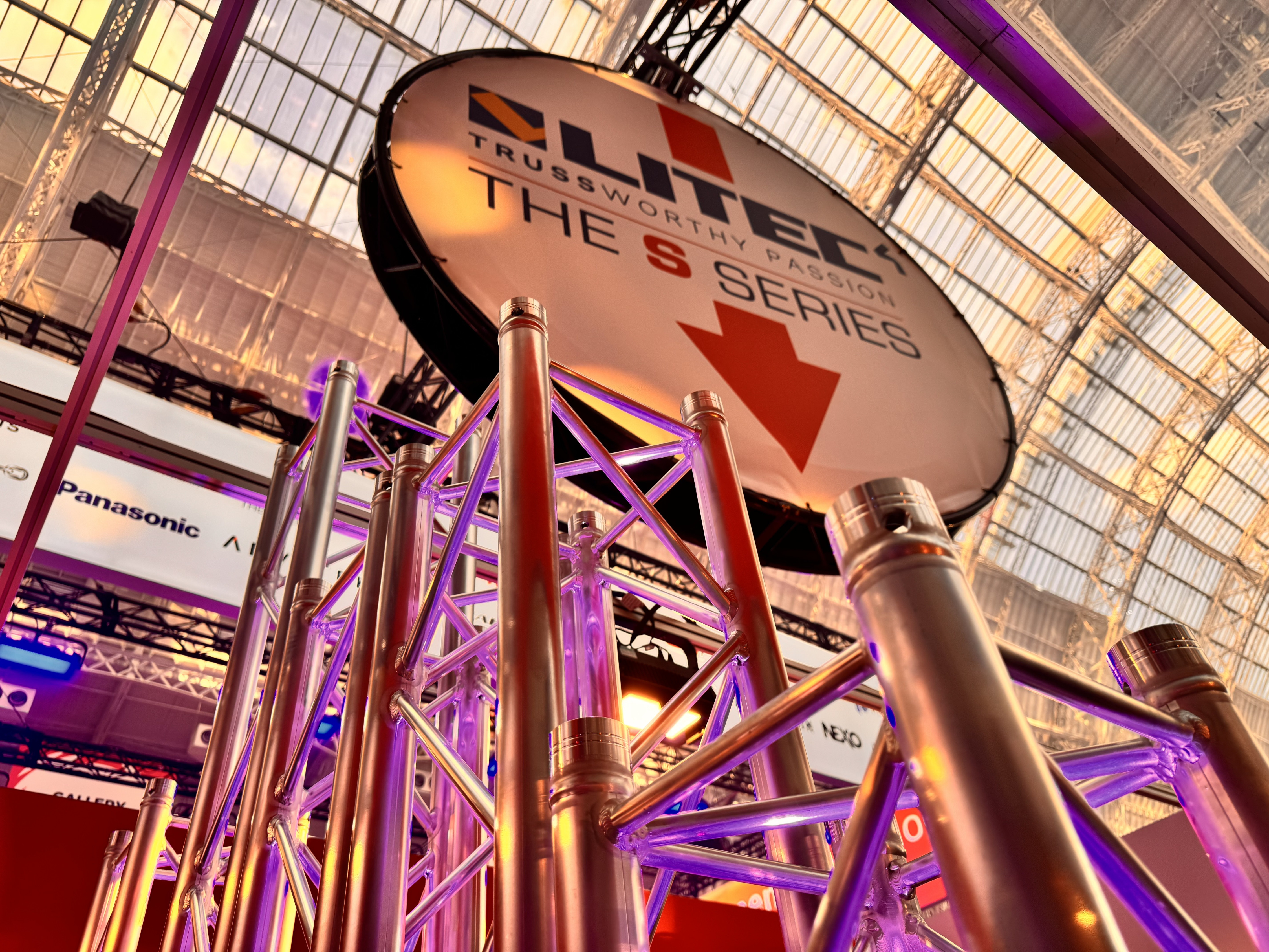 AC-ET launches new Litec S Series truss range at PLASA Show 2025.