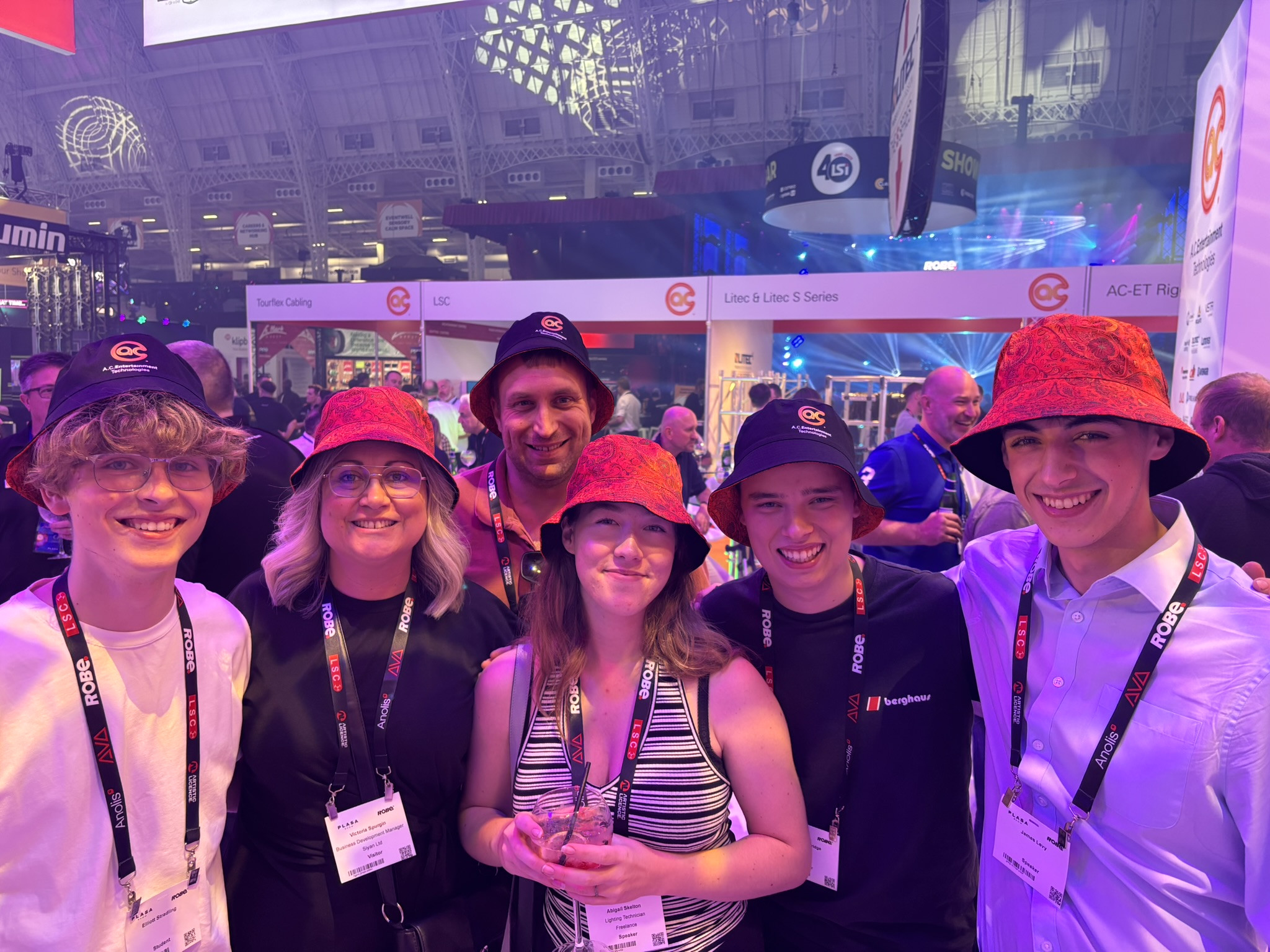 'Mad fer it' - bucket hats courtesy of AC-ET