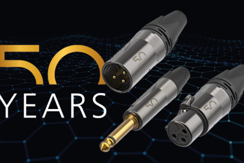 Neutrik - Celebrating 50 years of innovations in connectors.