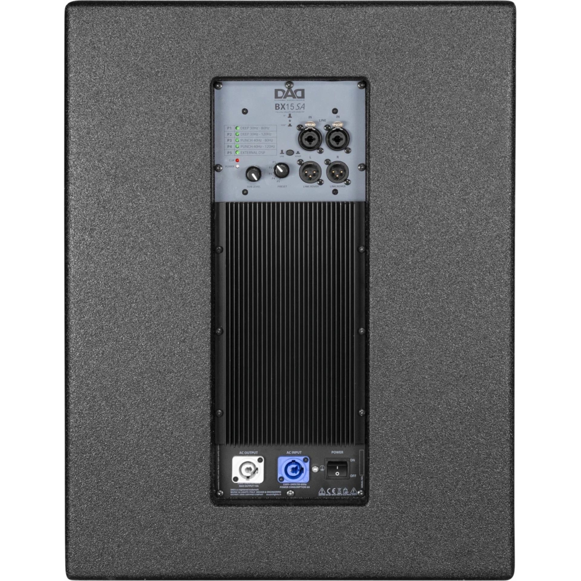 Dynamic Audio Device BX15SA Active Subwoofer