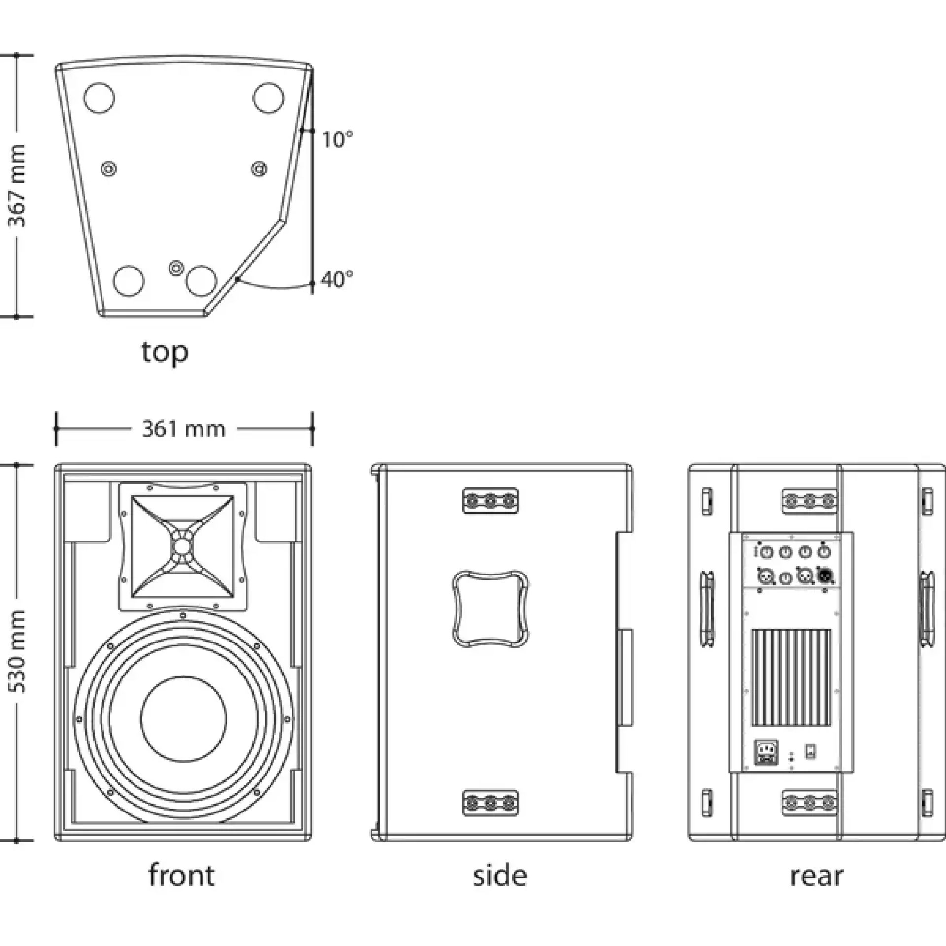 Dynamic Audio Device FUSION12A