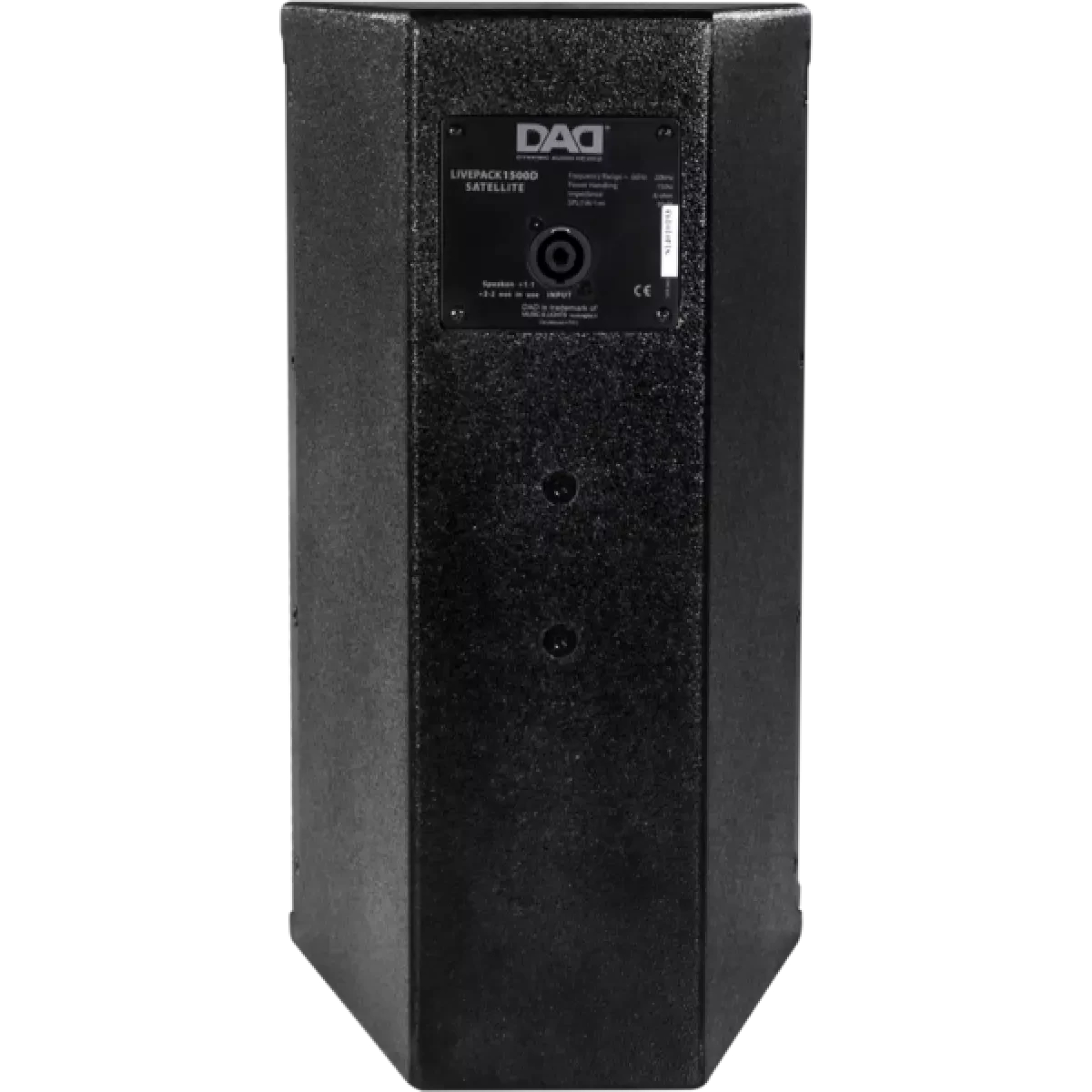 Dynamic Audio Device LIVEPACK1500D Active Speaker System
