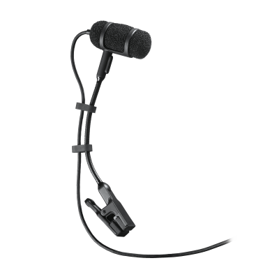 Audio-Technica ATM350CW Cardioid Condenser Clip-On Instrument Microphone