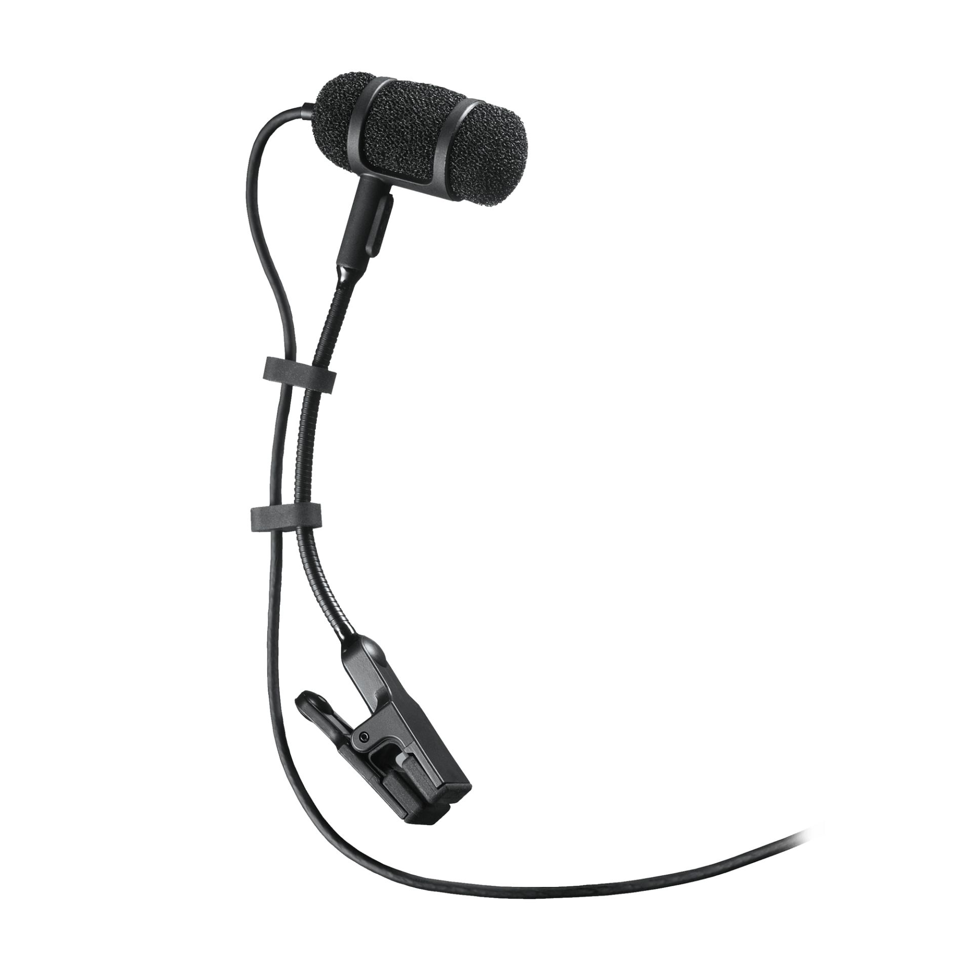 Audio-Technica ATM350CW Cardioid Condenser Clip-On Instrument Microphone