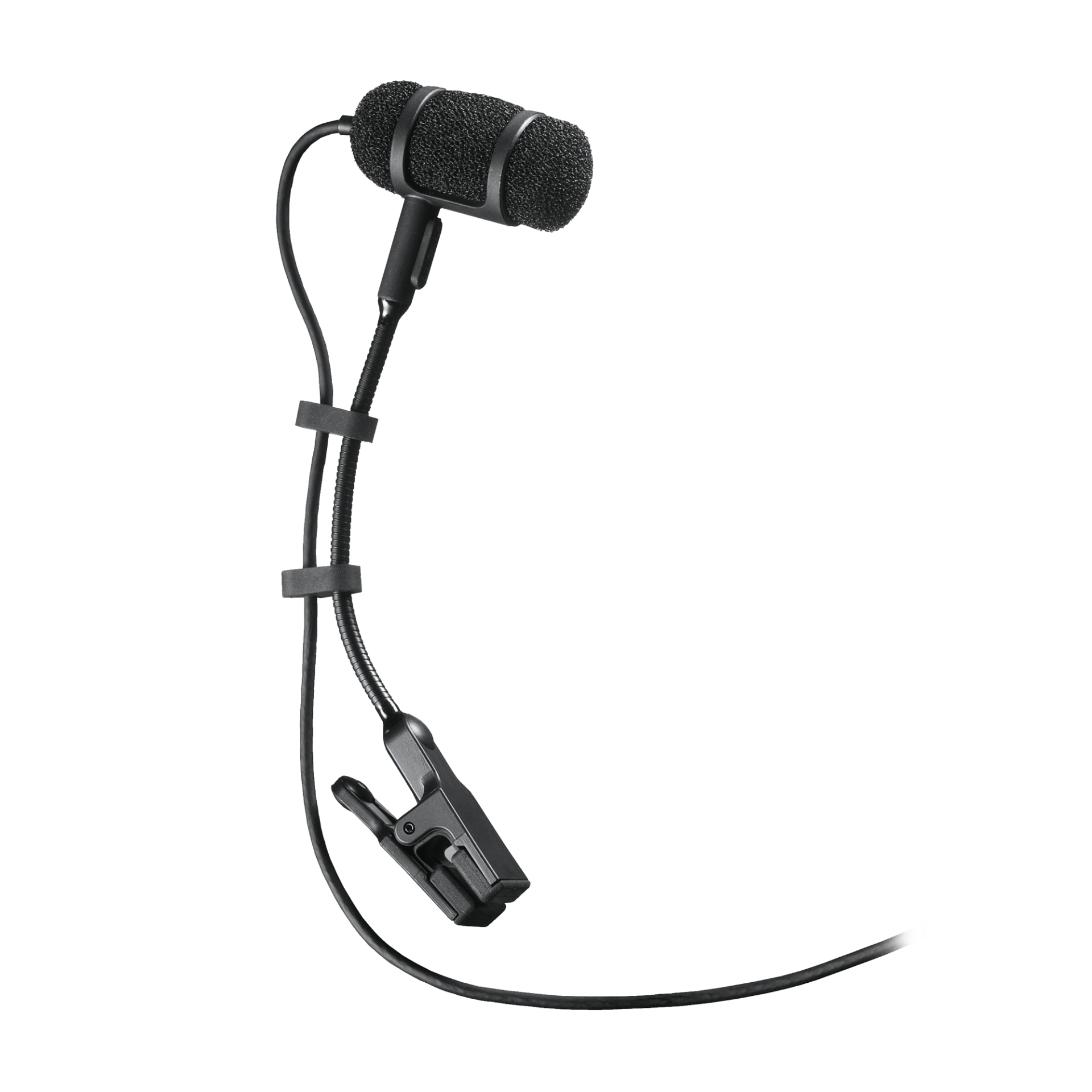 Audio-Technica ATM350CW Cardioid Condenser Clip-On Instrument Microphone