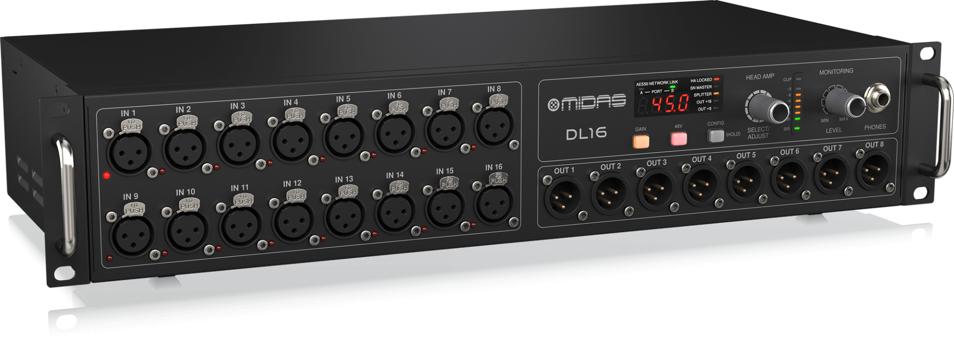 Midas DL16 Stage Box