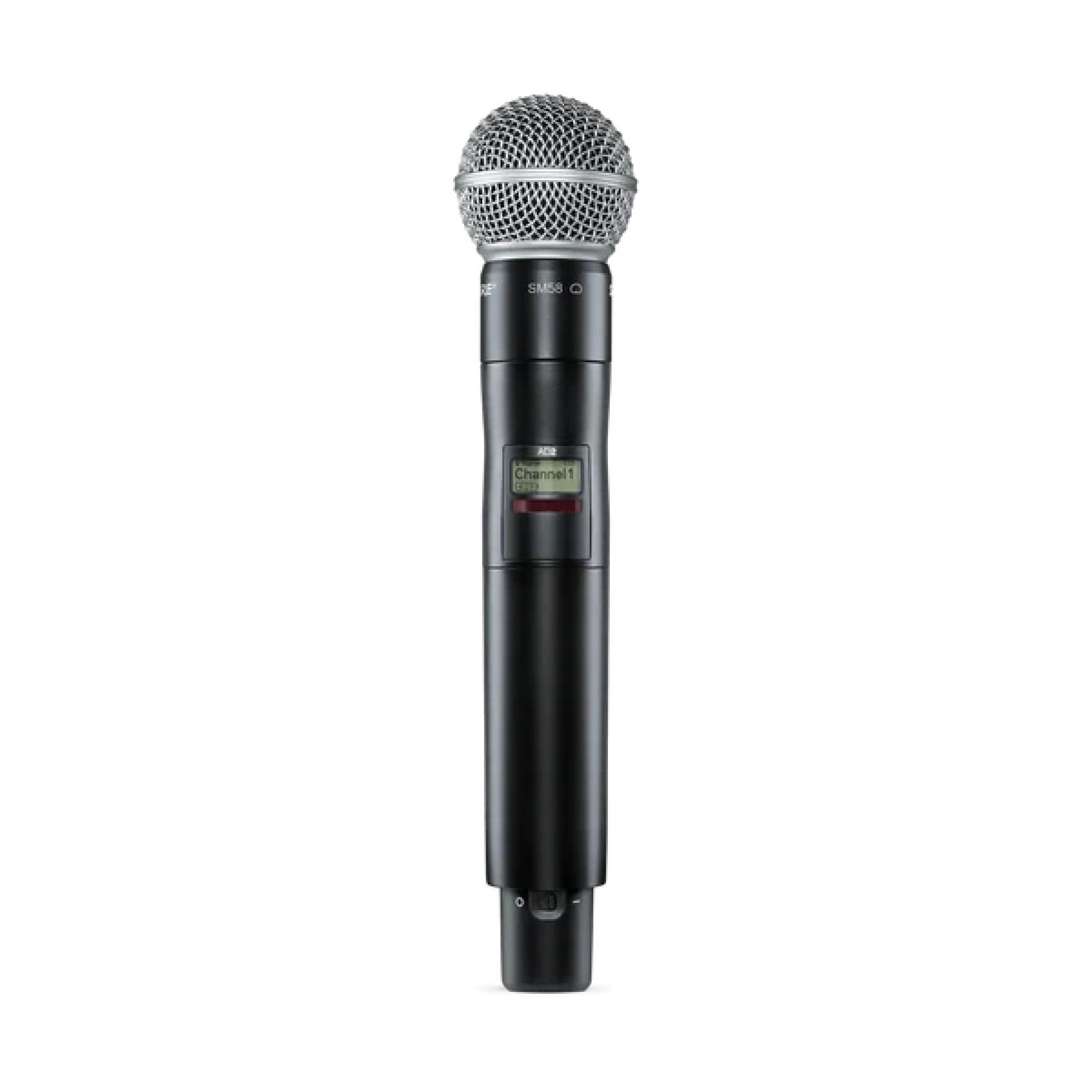 Shure Axient Digital AD Handheld Transmitter With SM58 Capsule