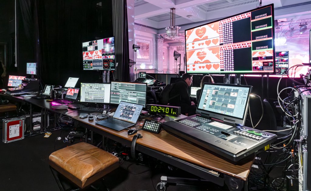 Entertainment tech specified by AC-ET for Aventive Group and their Pandora conference.