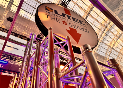 AC-ET launches new Litec S Series truss range at PLASA Show 2025.