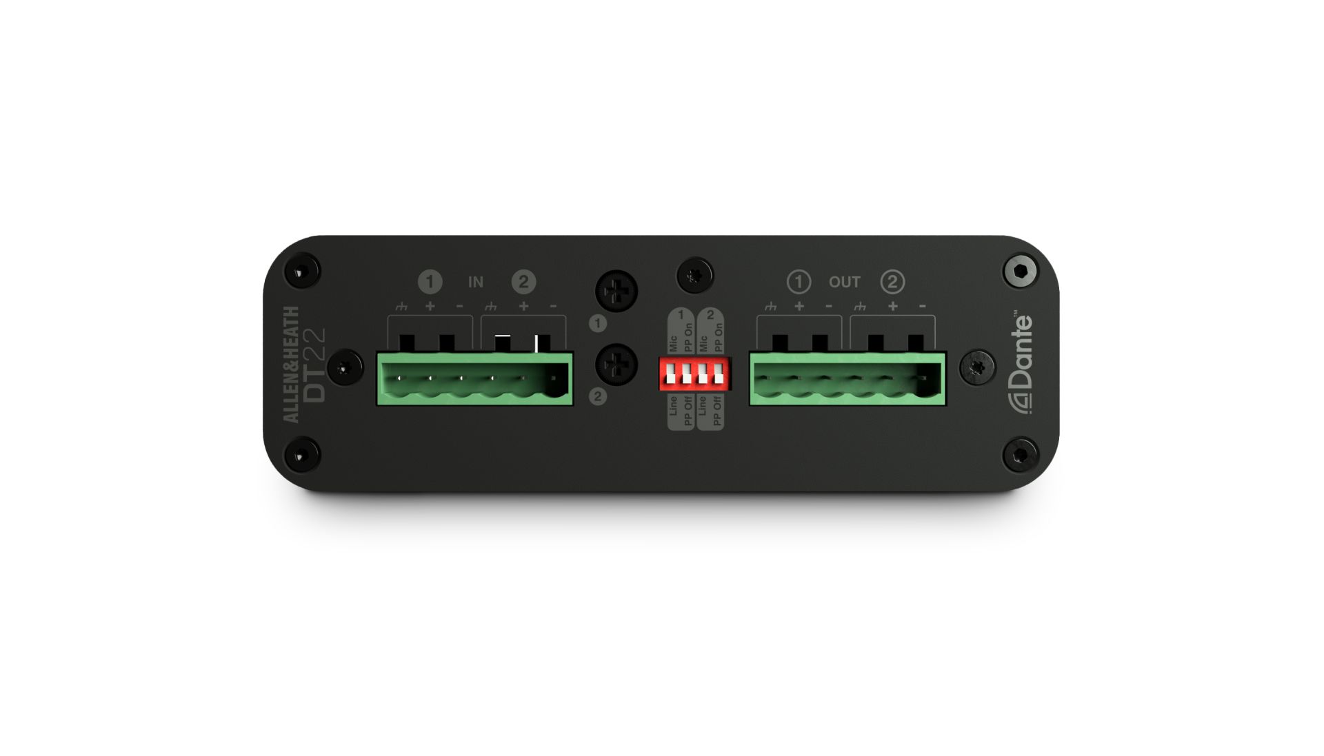 Allen & Heath DR22 Dante Interface