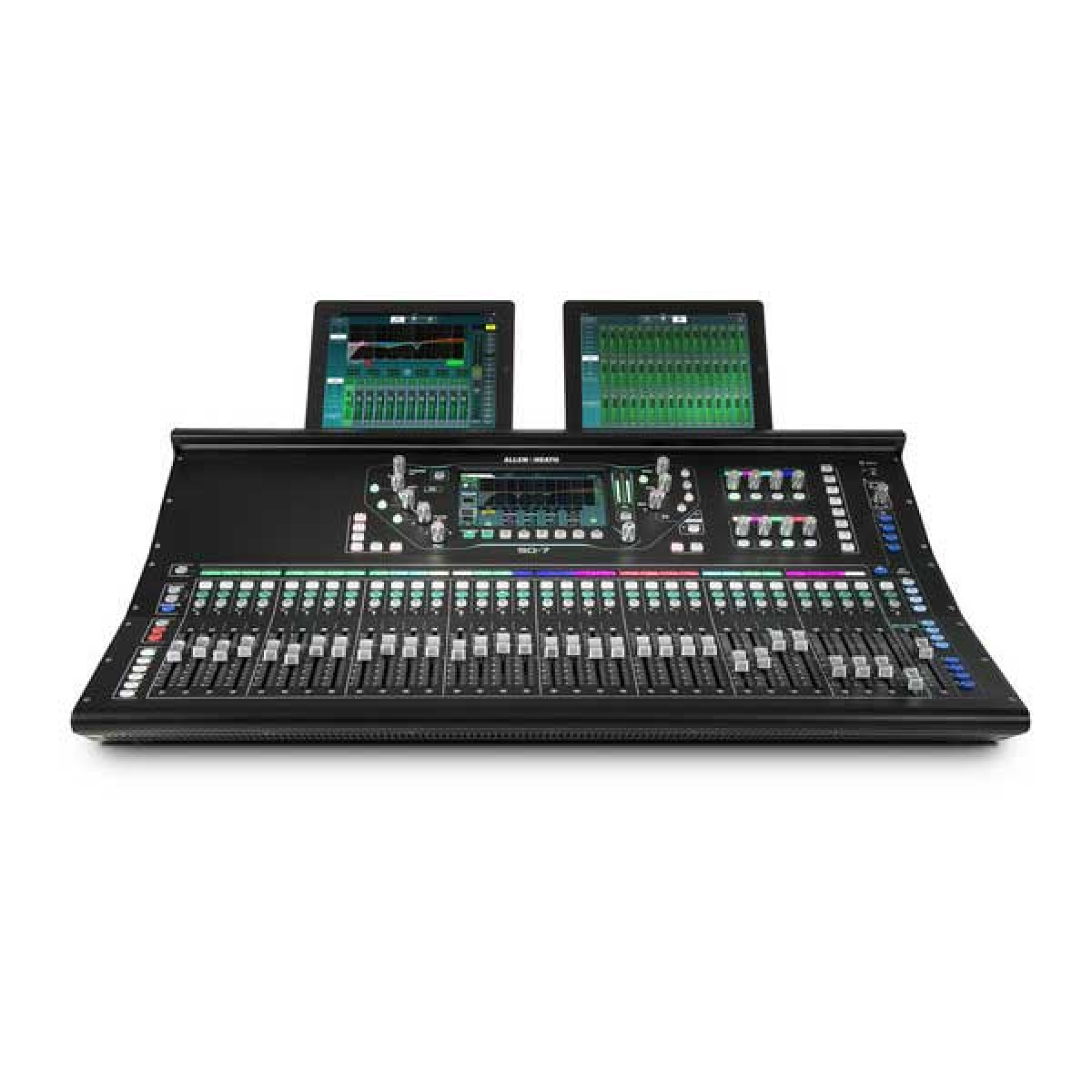 Allen & Heath SQ-7 digital mixers - front
