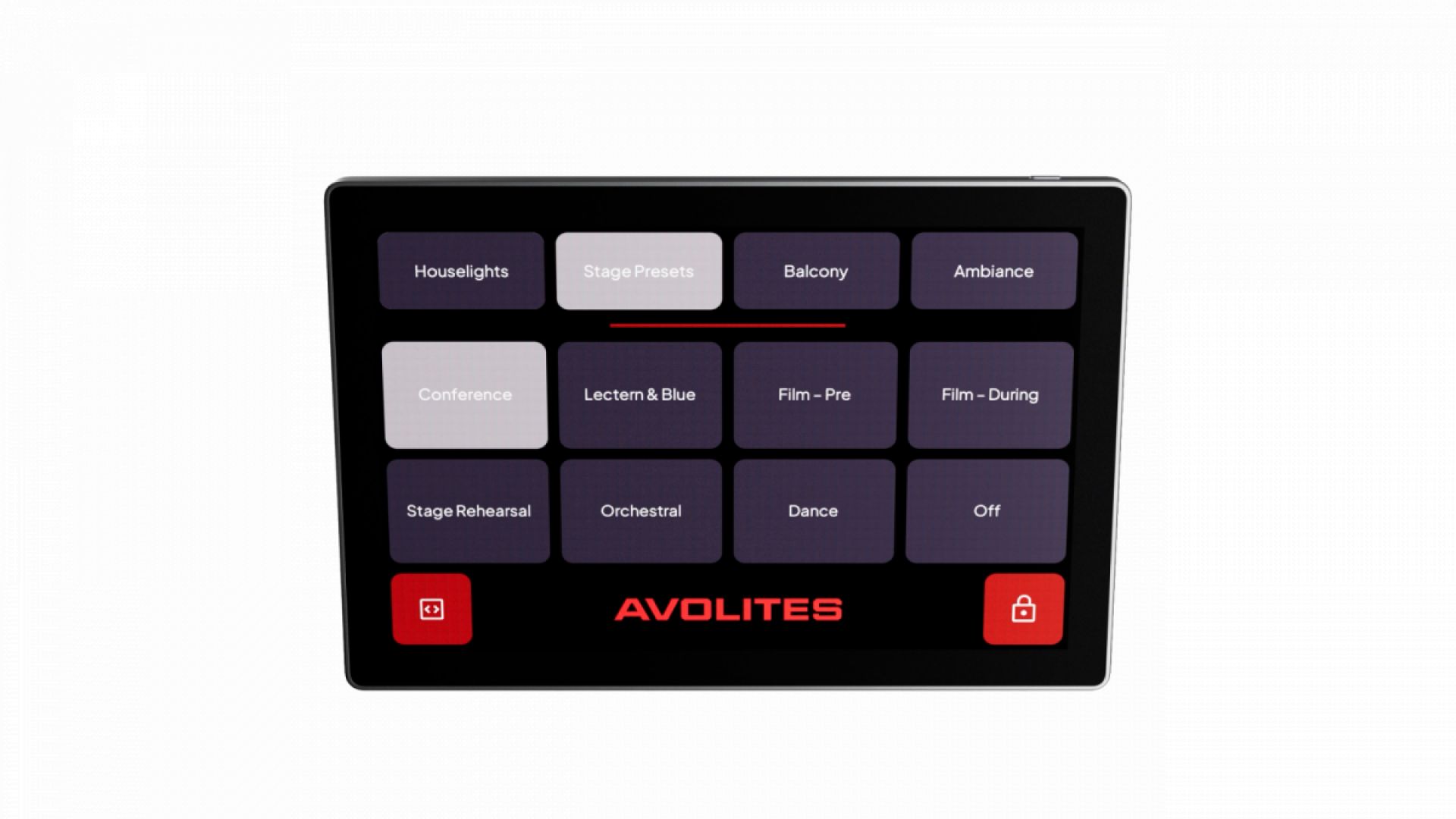 AvolitesD3 Touch - Remotely trigger Titan from a reliable touchscreen