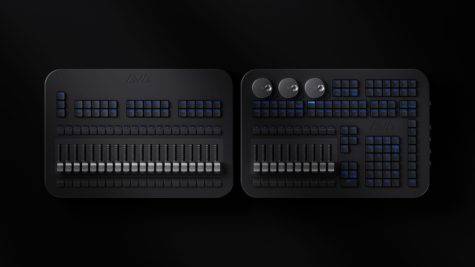 Avolites T3 moving lights console and wing