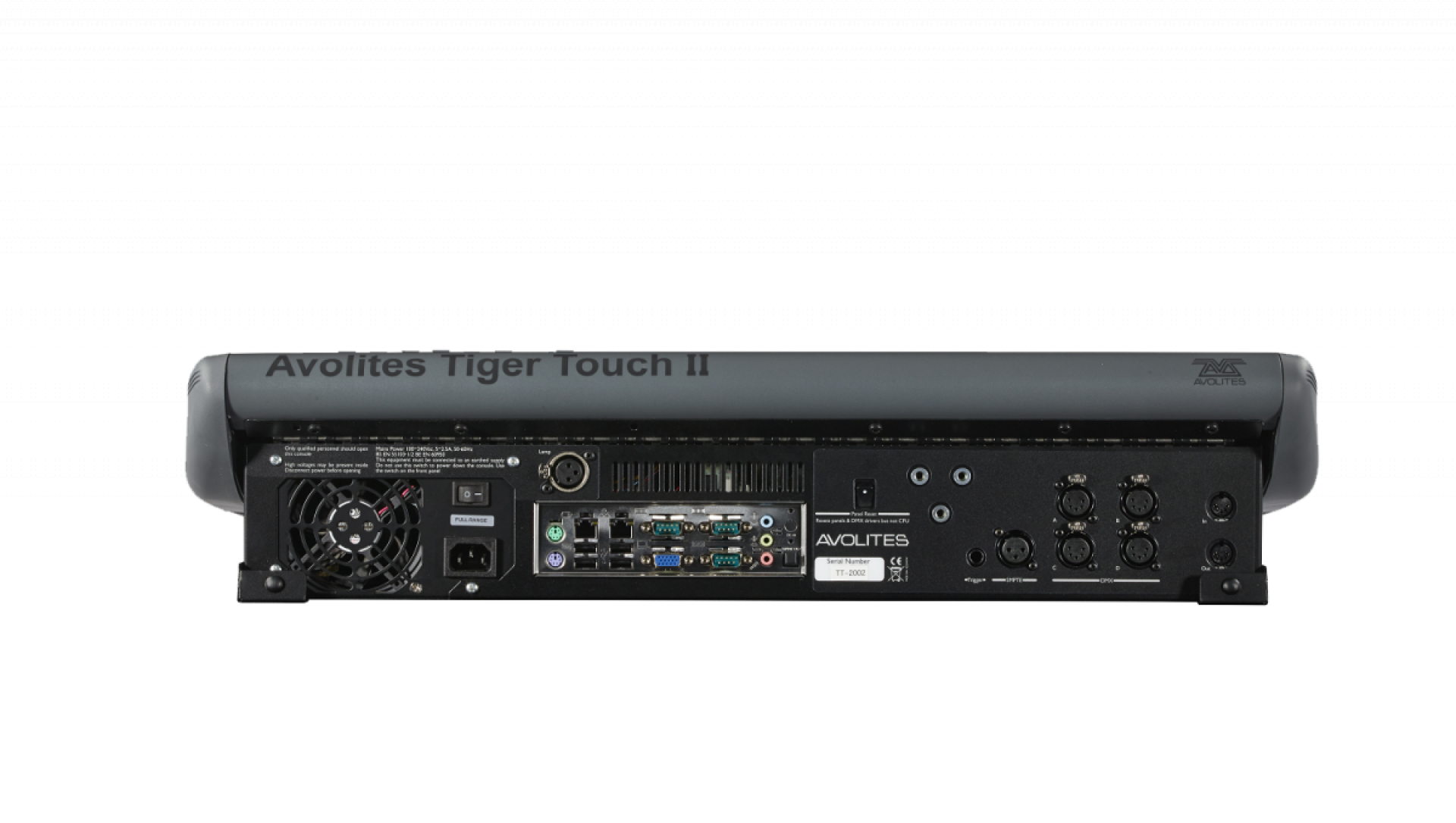 Avolites Tiger Touch II - Back view | AC-ET