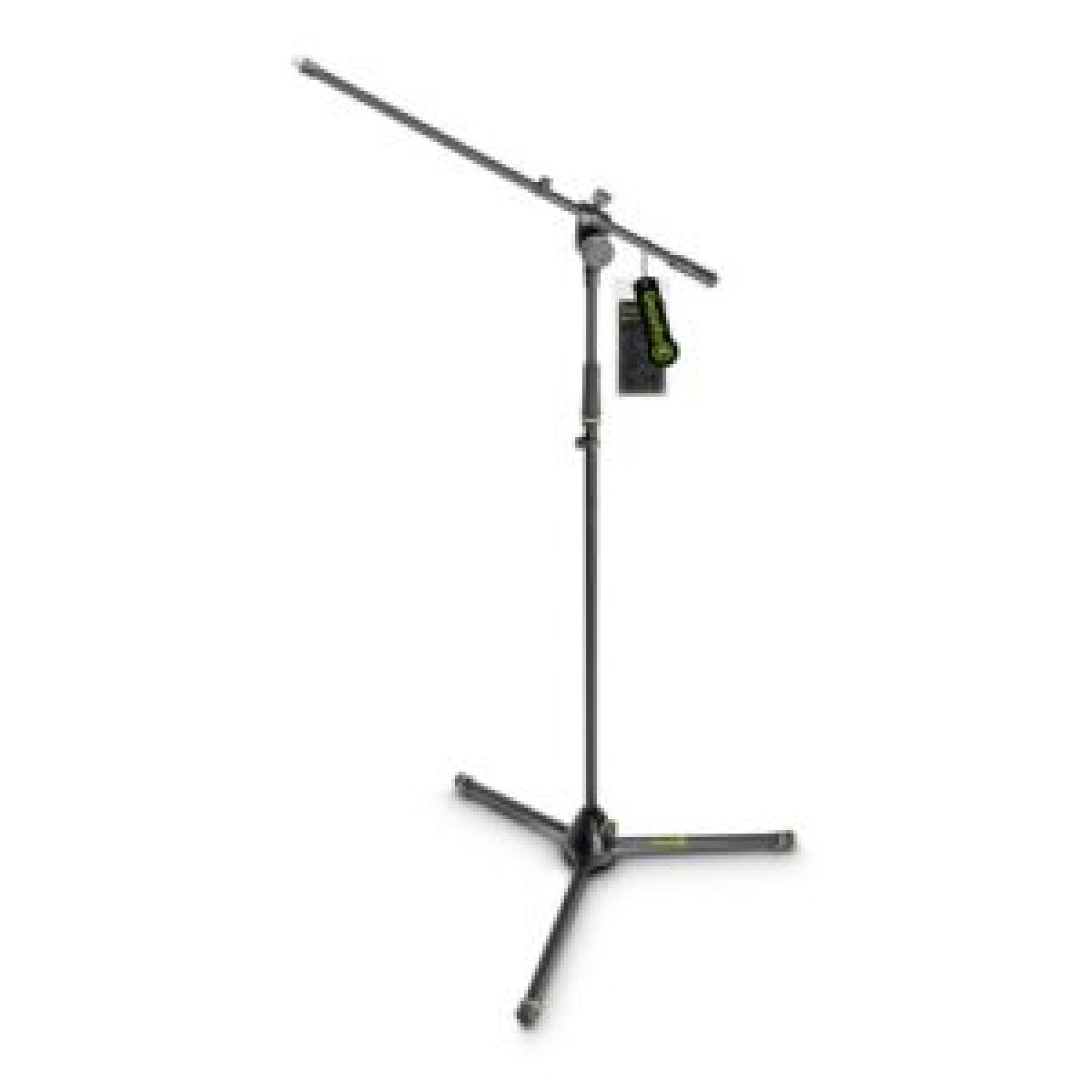 Gravity MS4321B – Microphone Stand with Folding Tripod Base and 2-Point Adjustment Boom