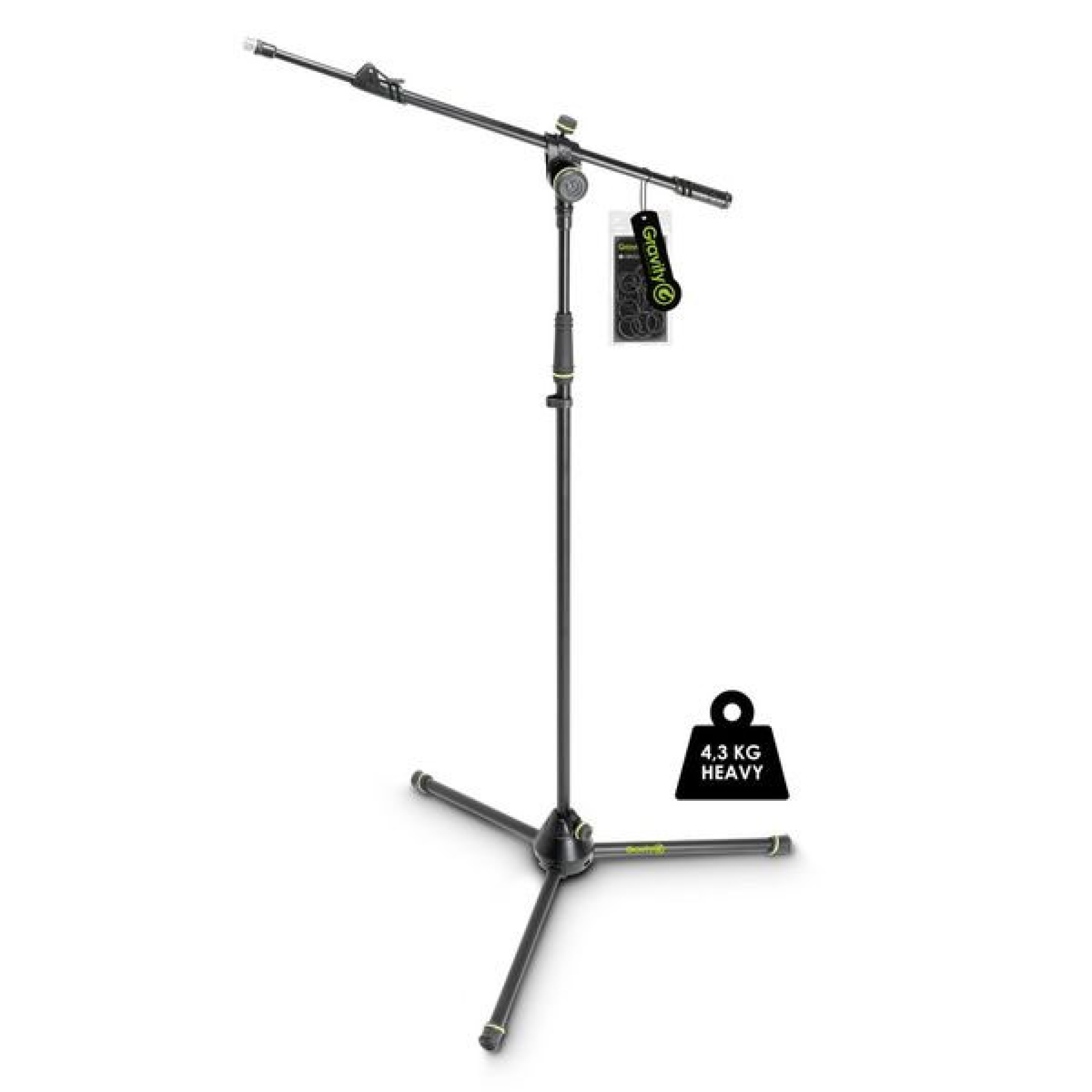 Gravity Microphone Stands GMS4322HDB Heavy Duty Microphone Stand