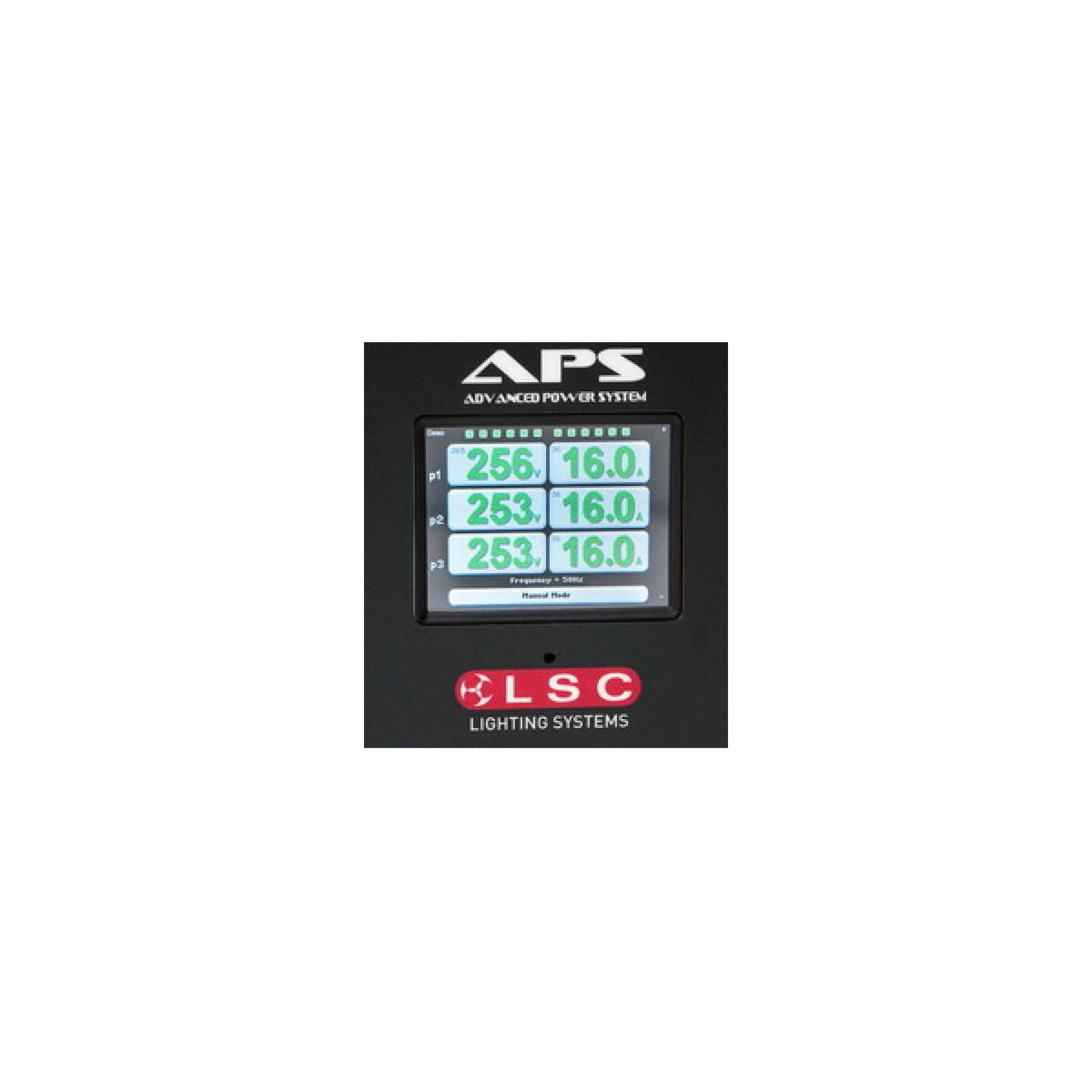 LSC Control Systems APS display close-up