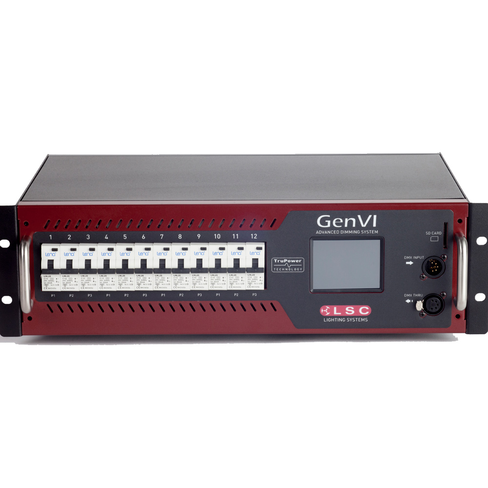 LSC Control Systems GenVi Rack Mount Dimmer