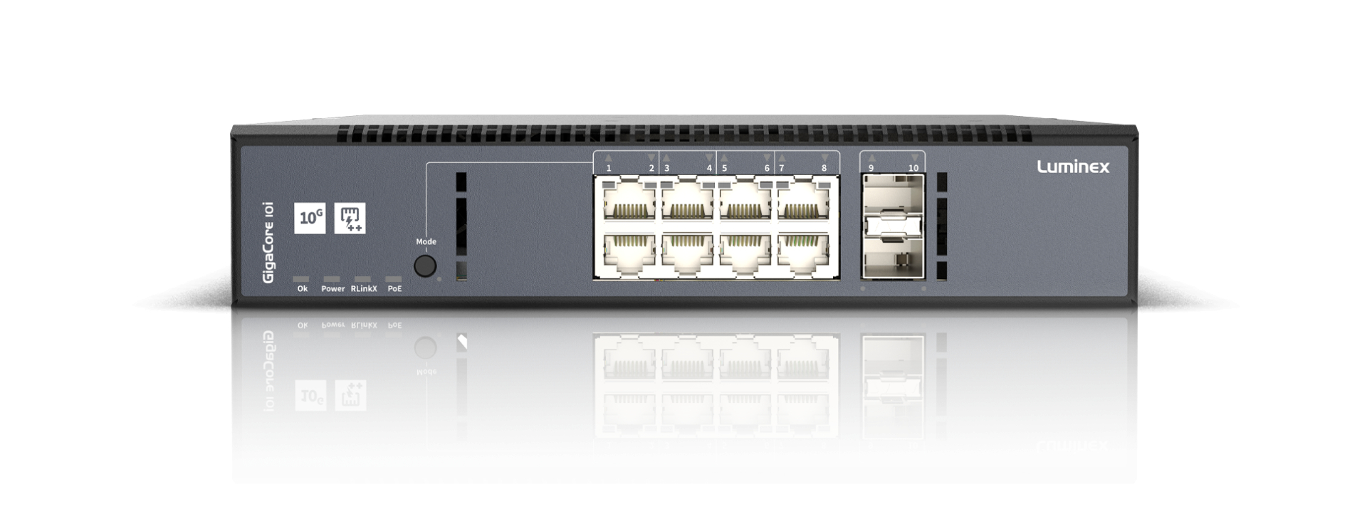 Luminex GigaCore 10i - front