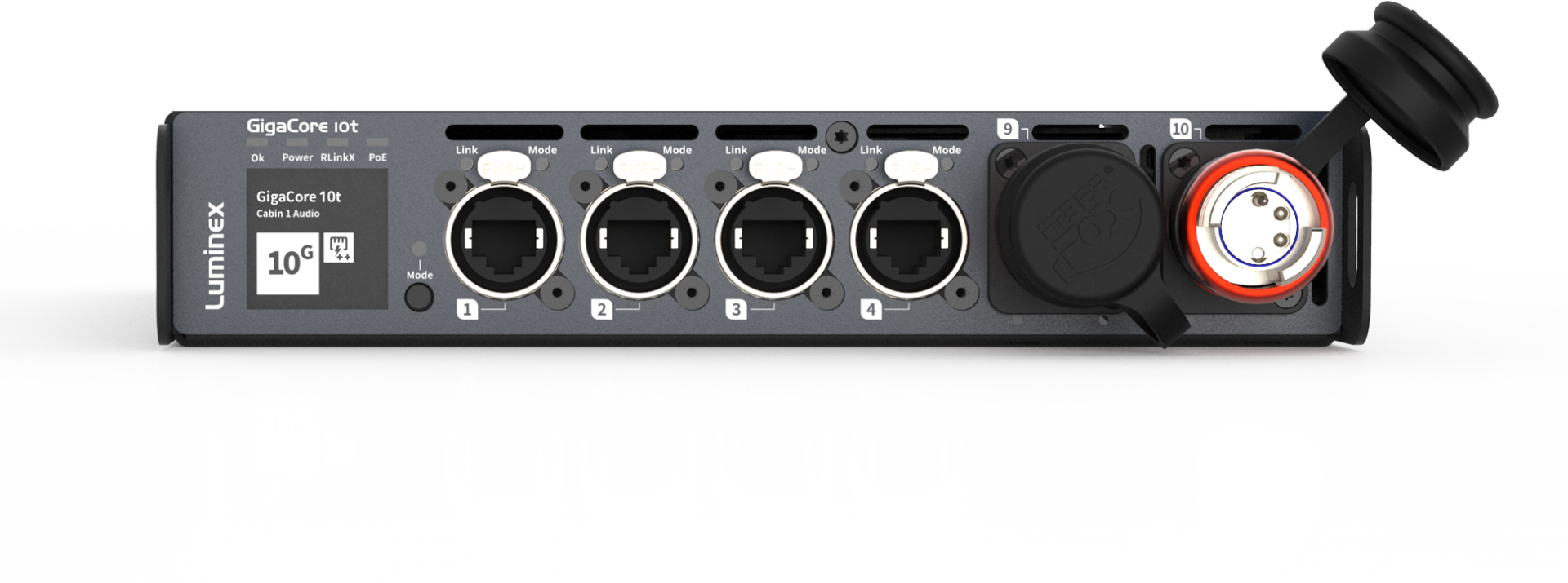 Luminex GigaCore 10t - front