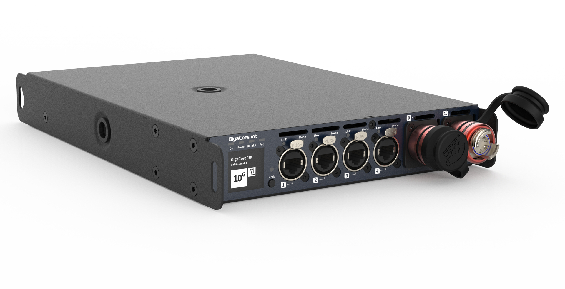 Luminex GigaCore 10t - front angled