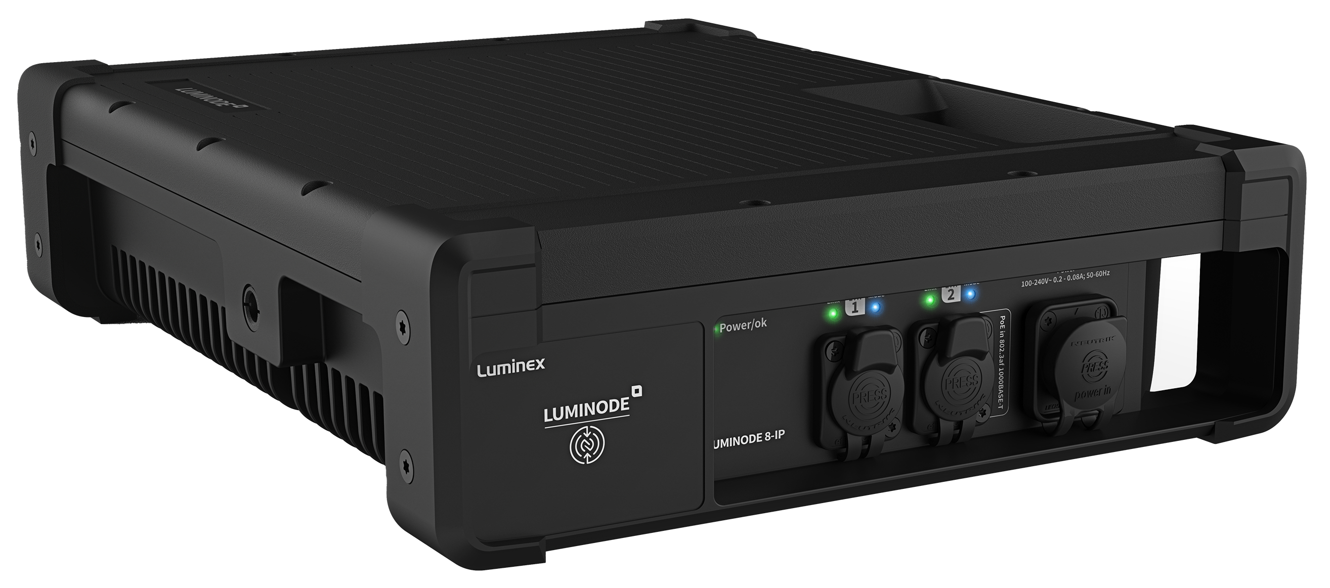 Luminex LumiNode 8-IP front angled