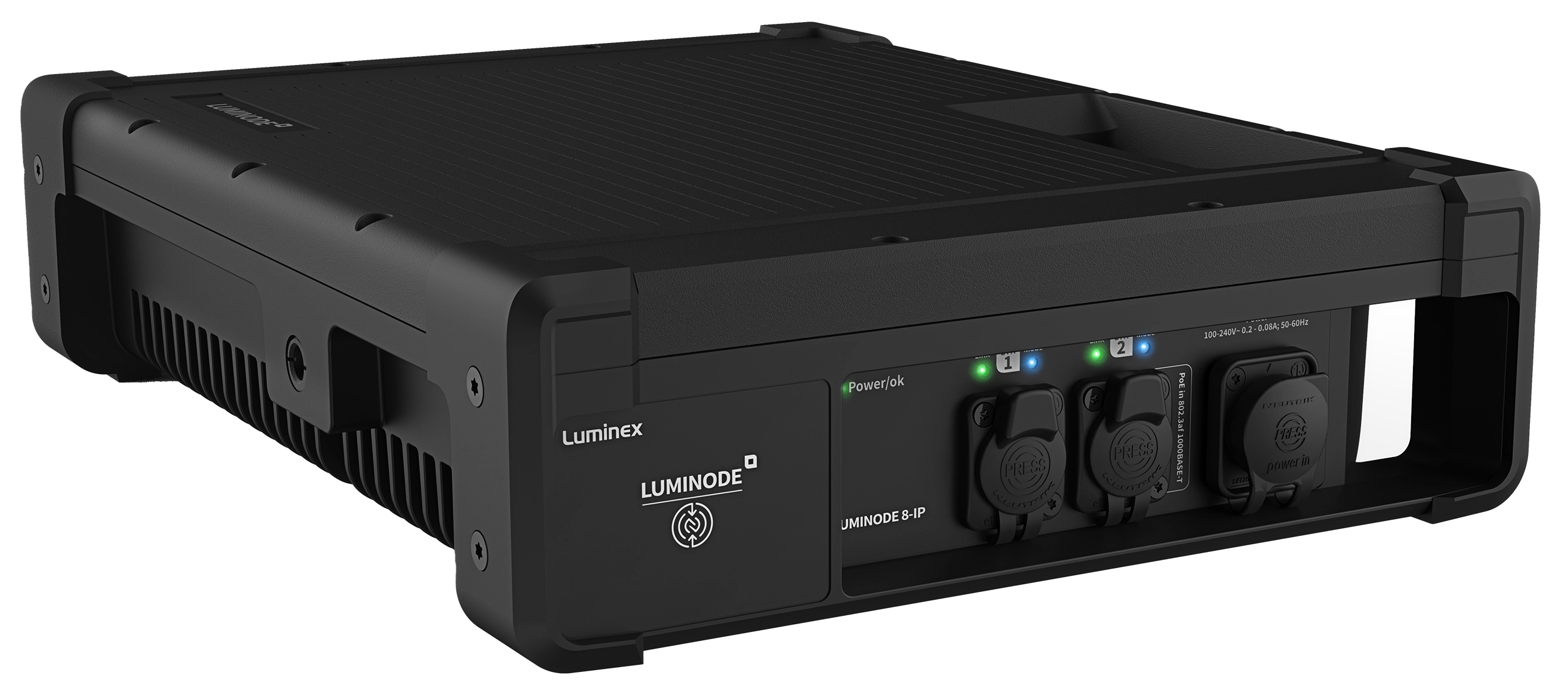 Luminex LumiNode 8-IP front angled