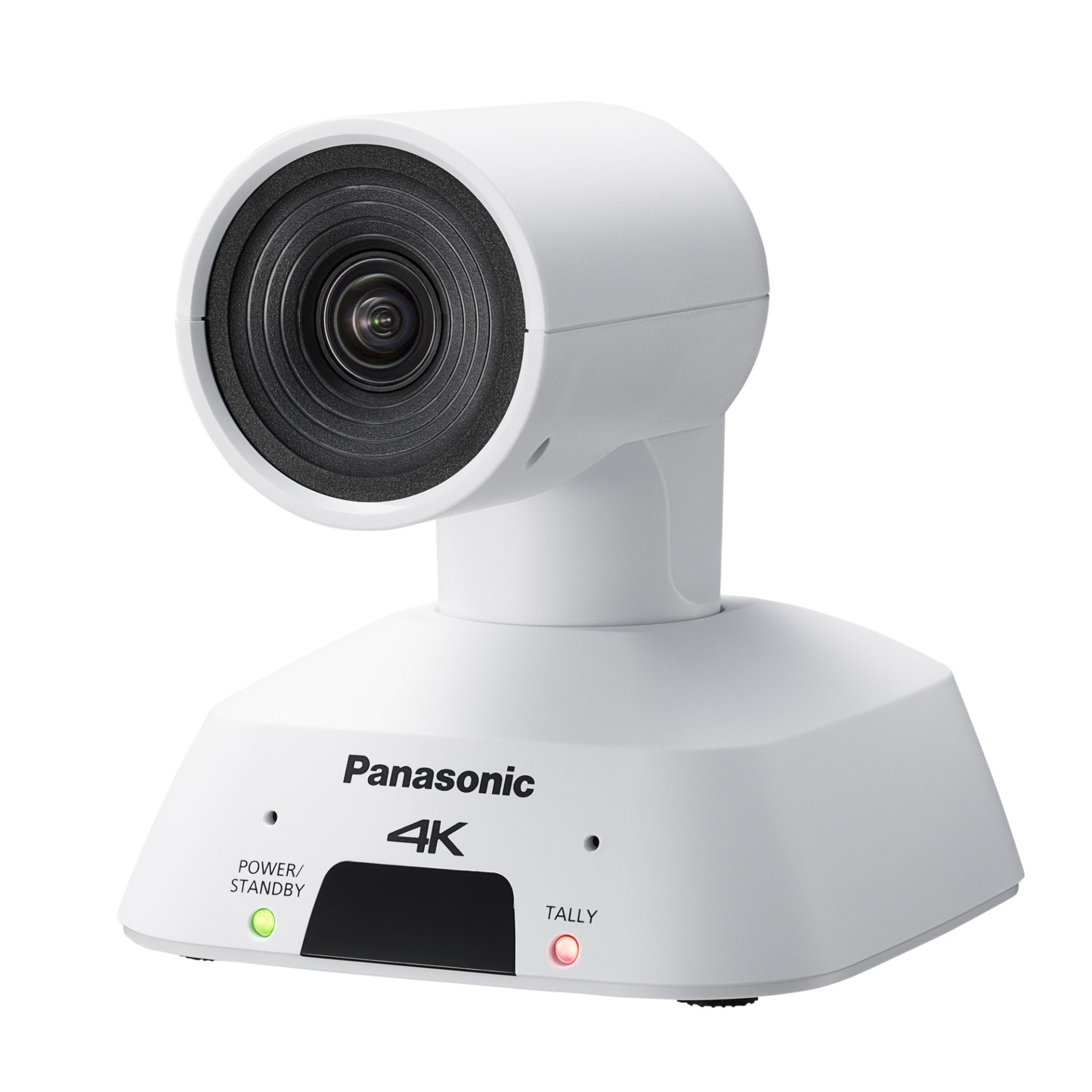 Panasonic AW-UE4 Entry Level PTZ Camera - White Version - Front View
