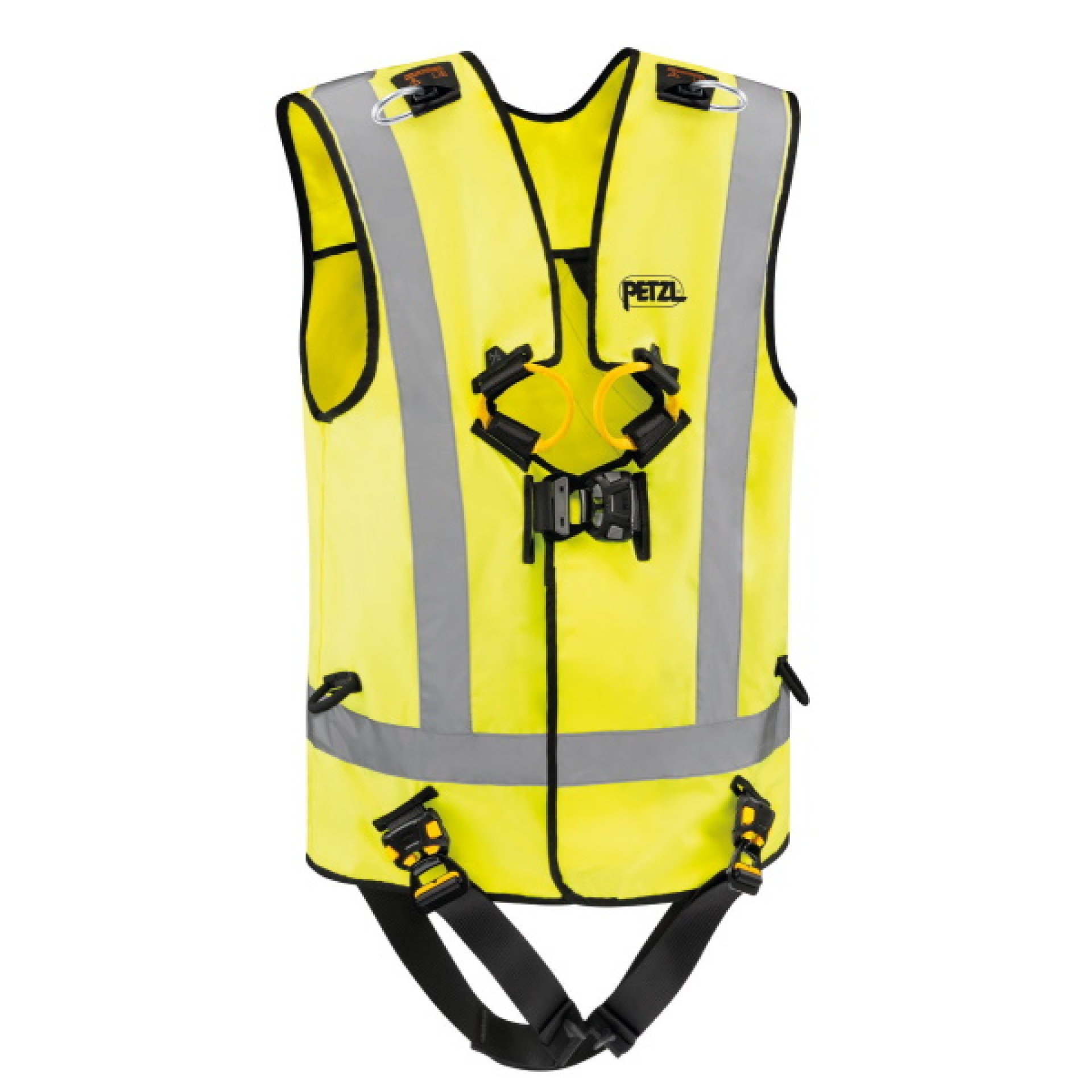 Petzl Safety Harnesses - NEWTON EASYFIT HIVIZ