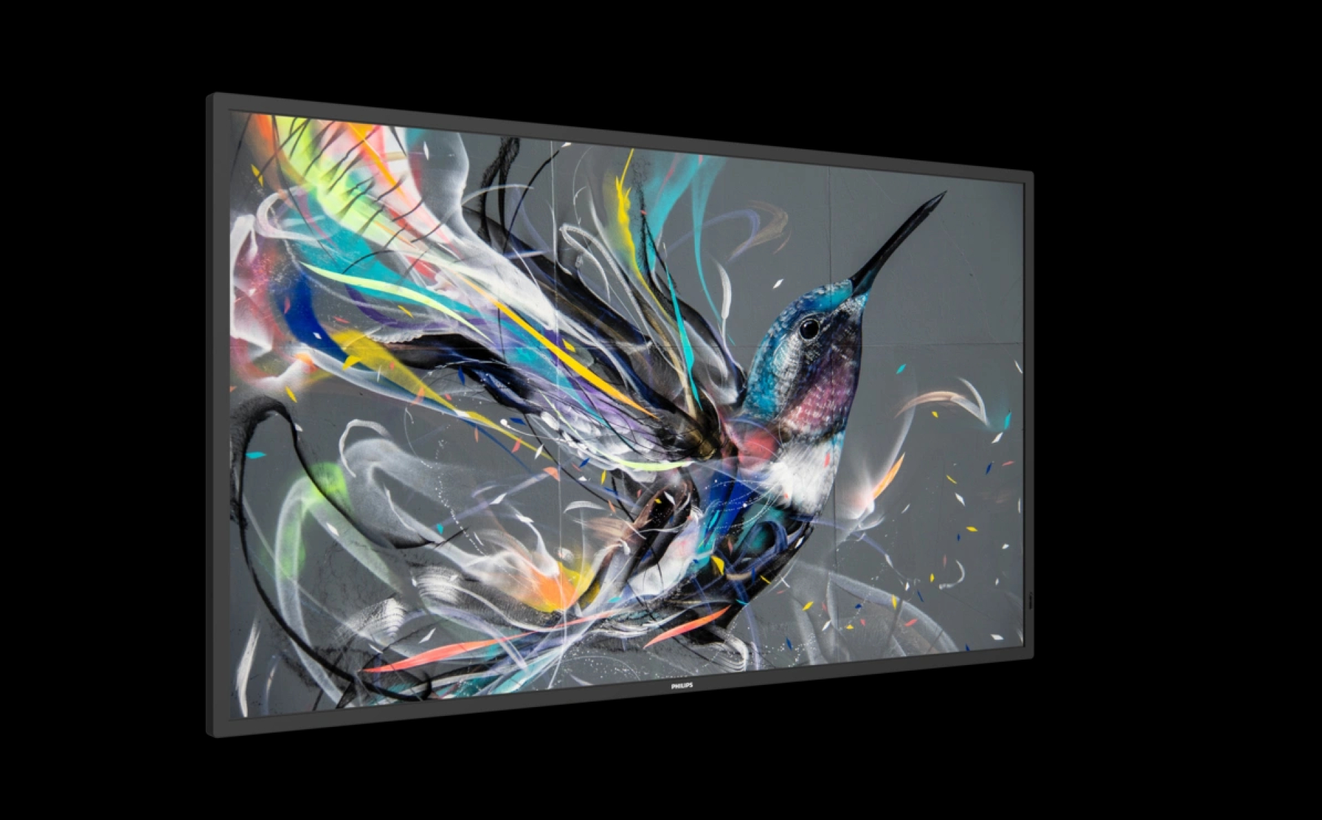 Phillips Q-Line Digital Signage-side