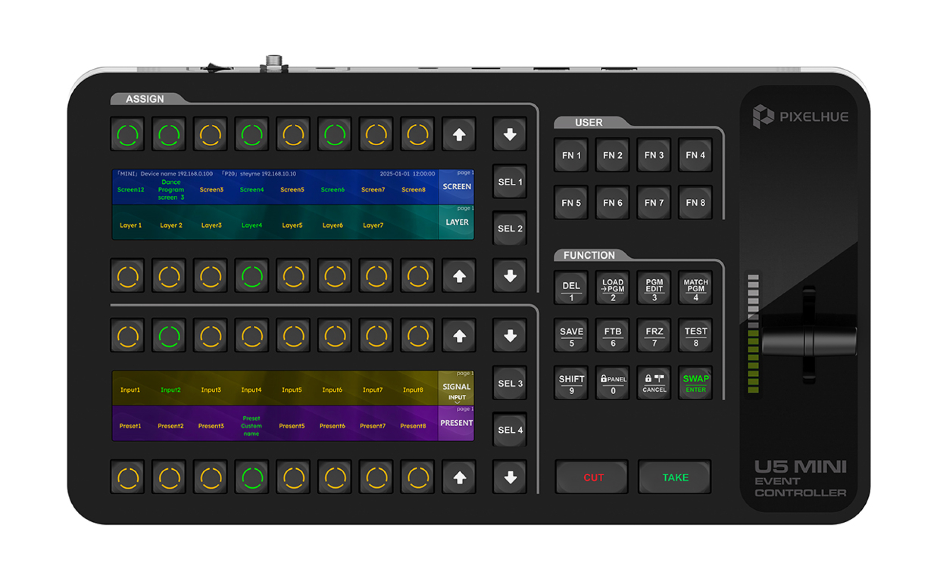 PIXELHUE U5 MINI - T-Bar Version