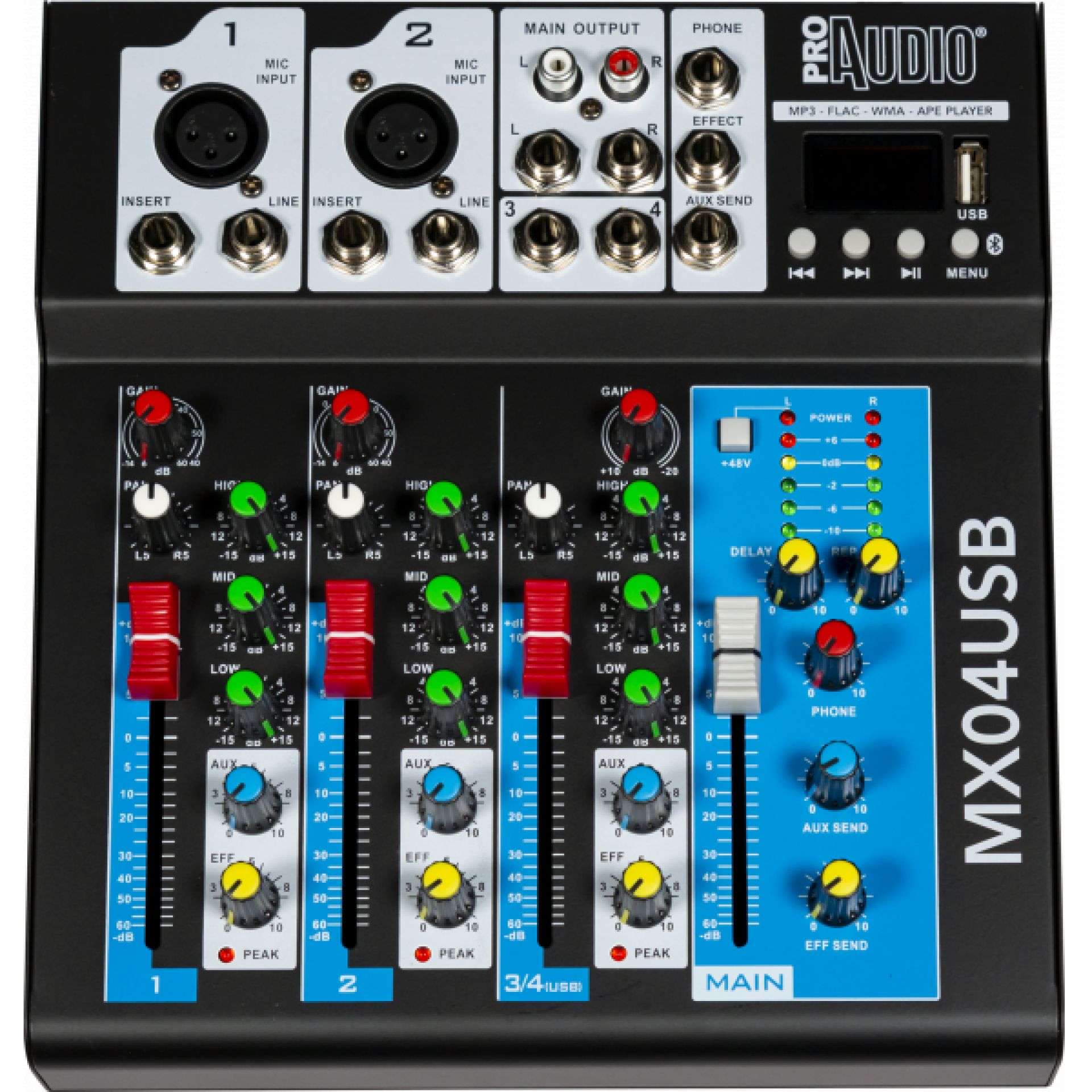 ProAudio MIxer MX04USB