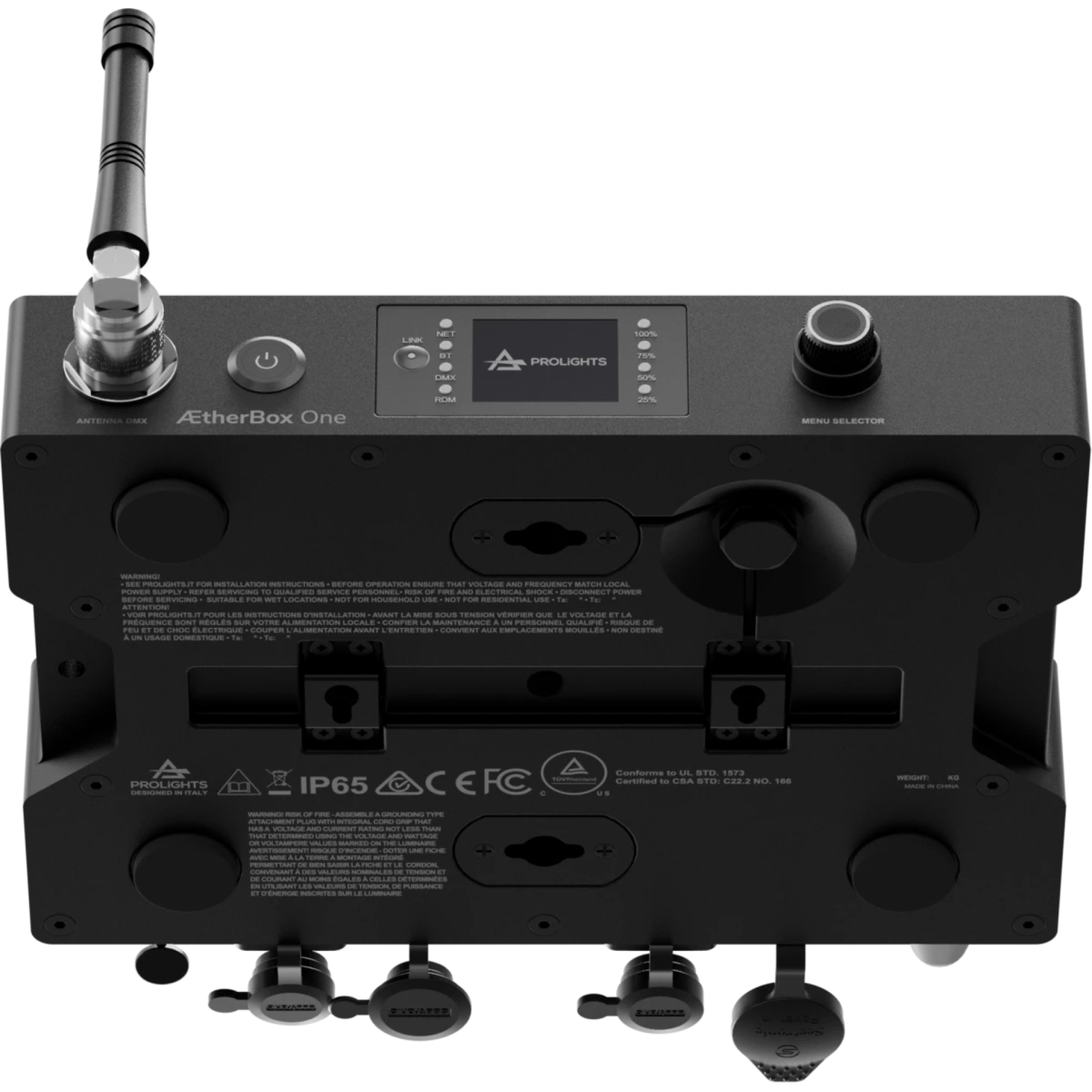 PROLIGHTS AetherBox One - base view angled