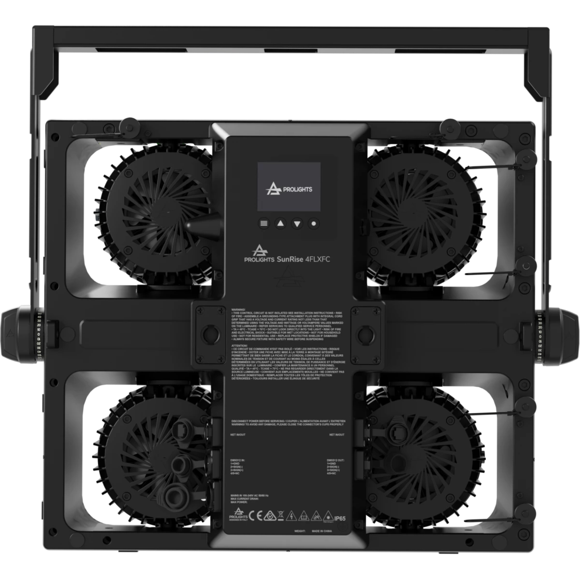 PROLIGHTS SunRise 4FLXFC - back view