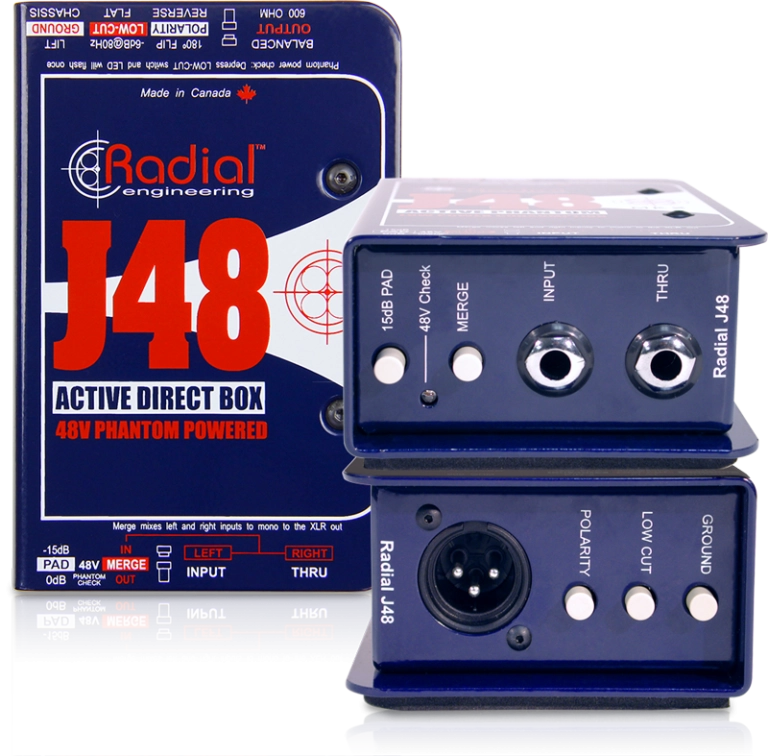 Radial DI Boxes - J48
