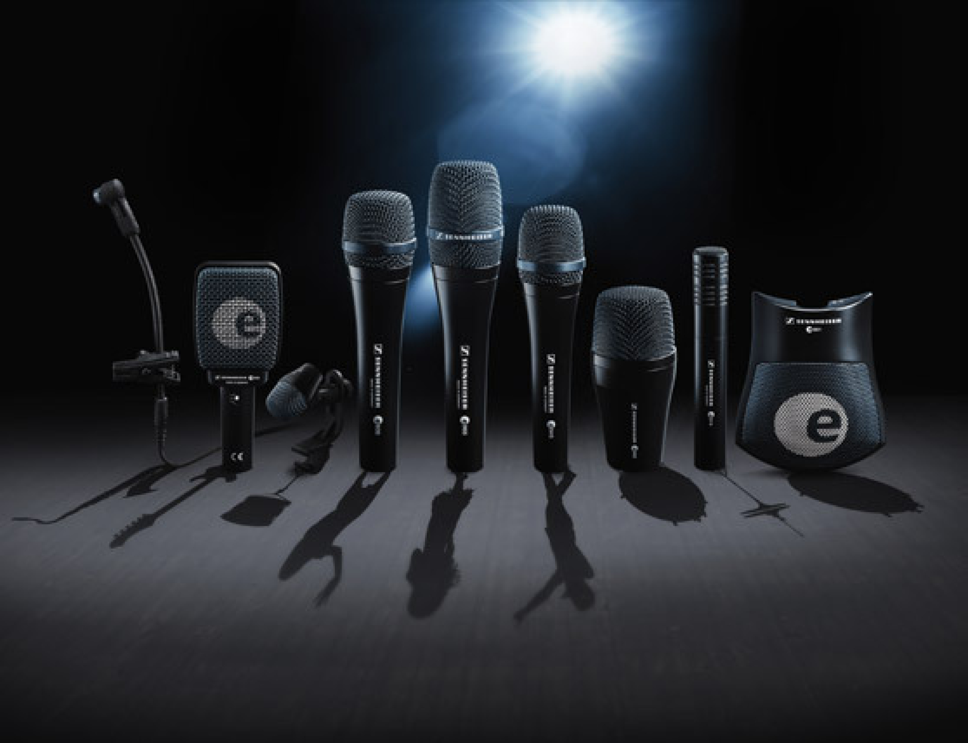 Sennheiser evolution wired mics