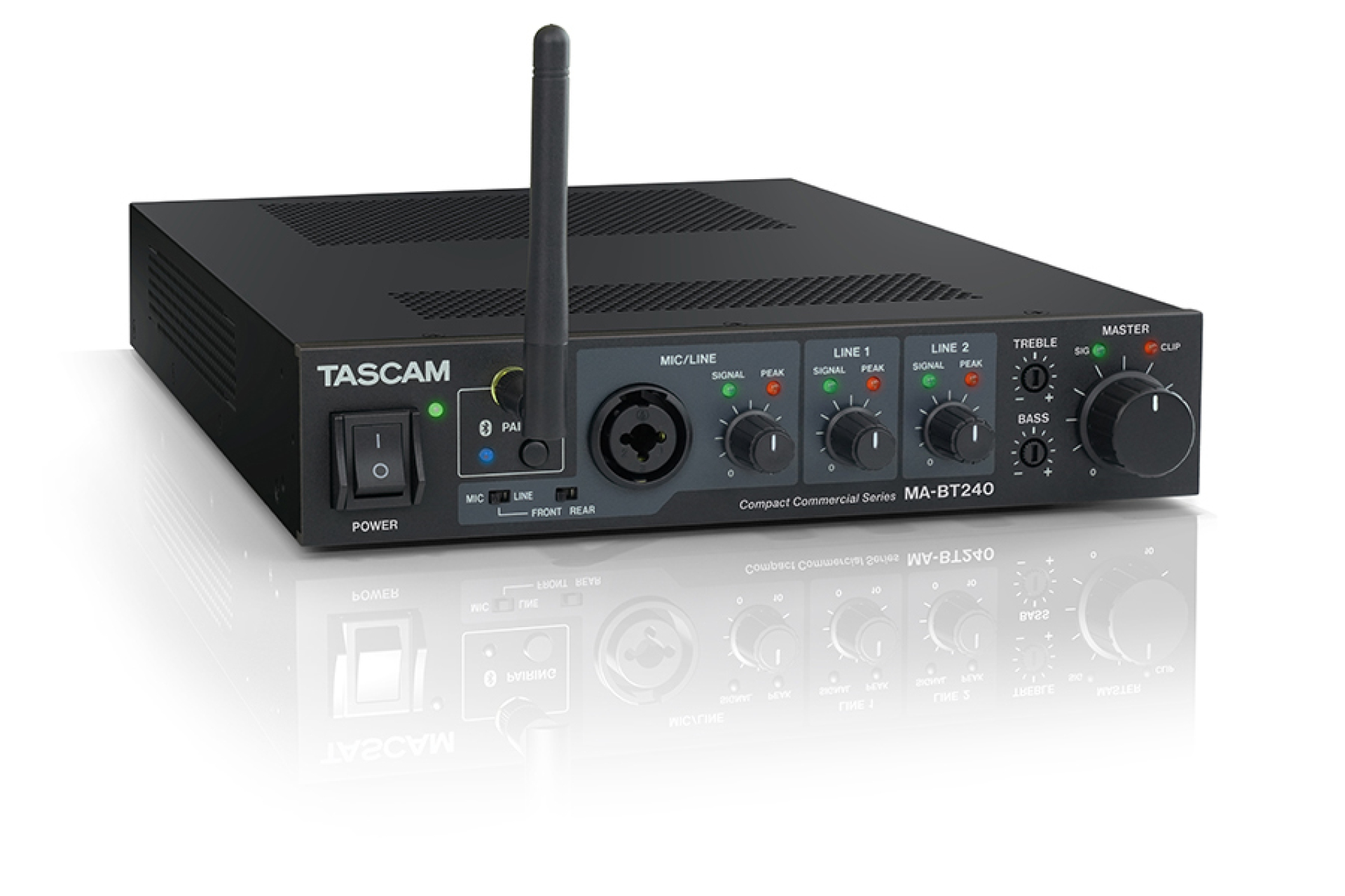 Tascam MA-BT240 240 Watt Mixer Amp