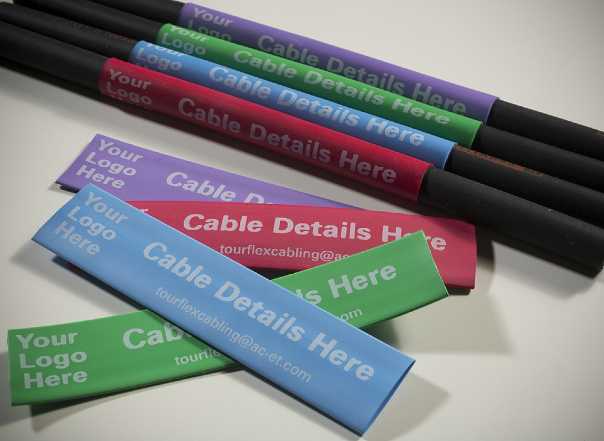 Tourflex Cabling - custom heatshrink