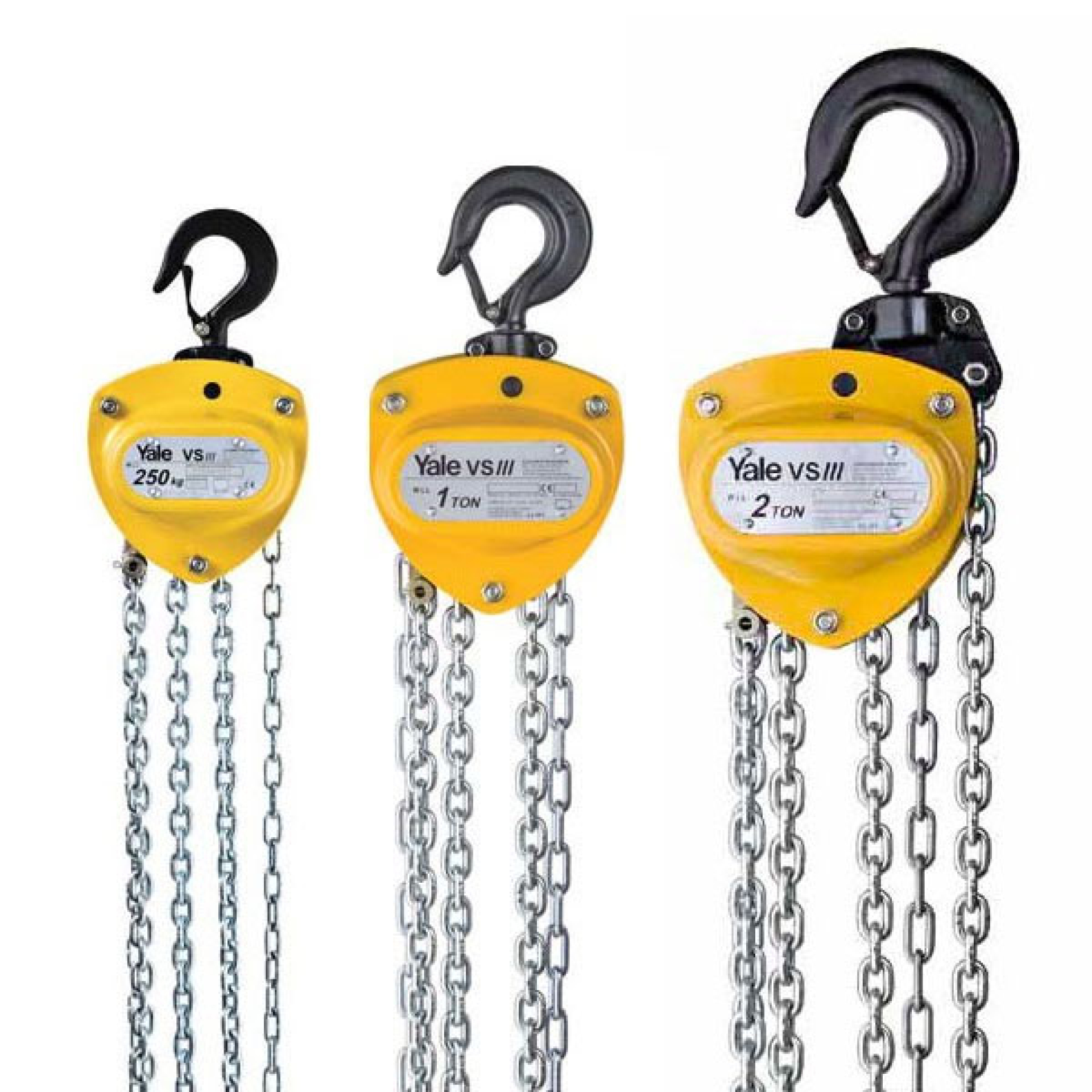 Yale Hand Chain Hoists VSIII 500kg VSIII 1000kg VSIII 2000kg