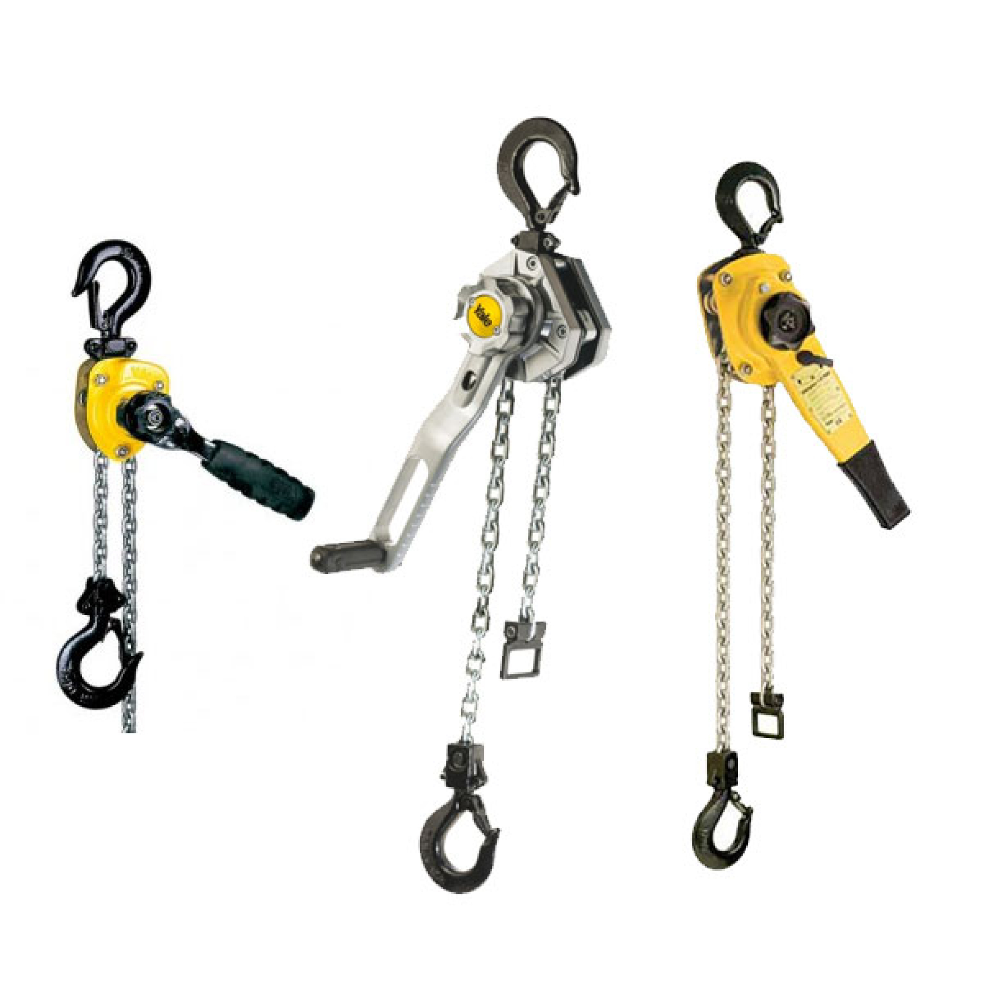 Yale Ratchet Lever Hoists HANDY 250kg ERG360 750kg UNOPlus 1500kg