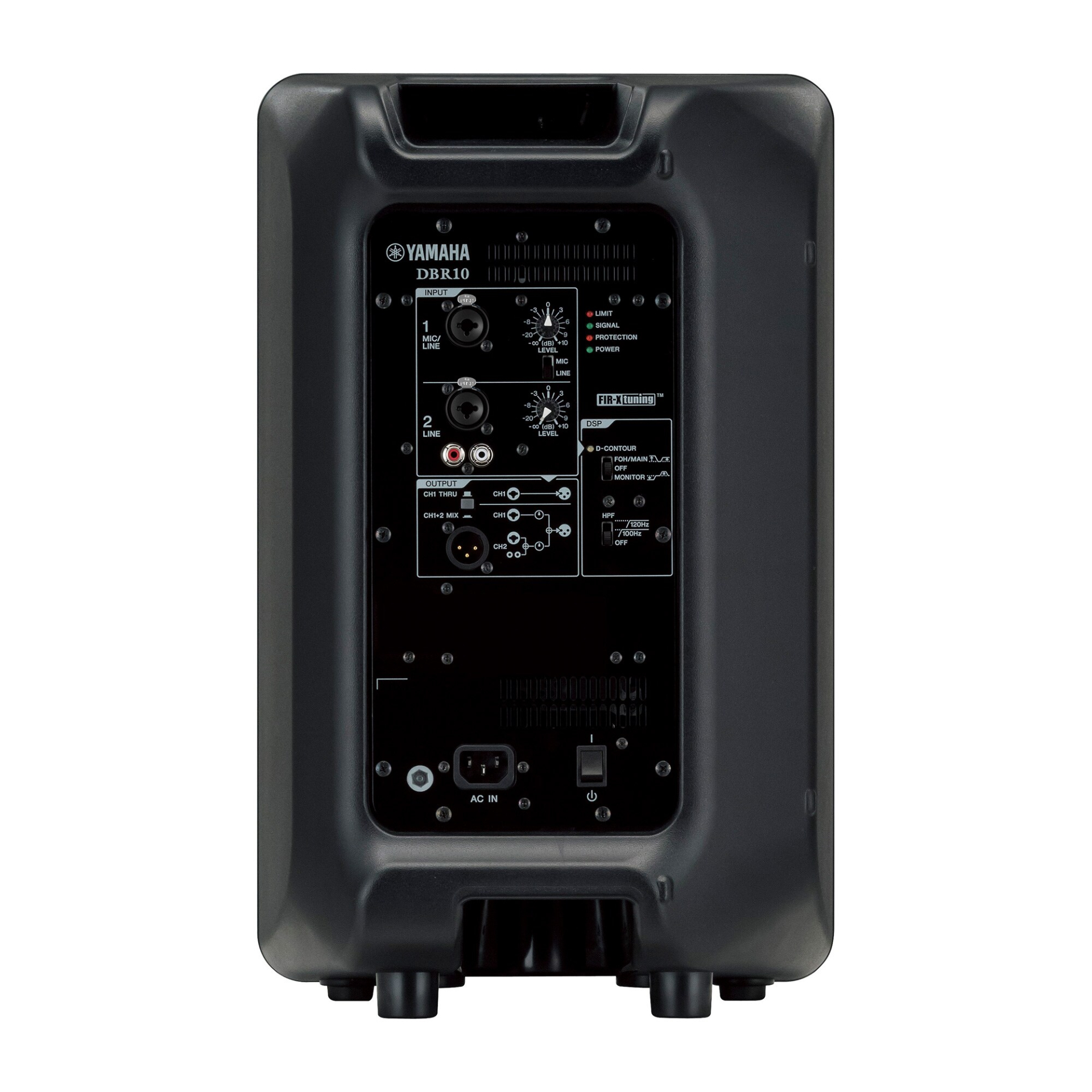 yamaha-dbr-powered-speaker-series-dbr10 rear