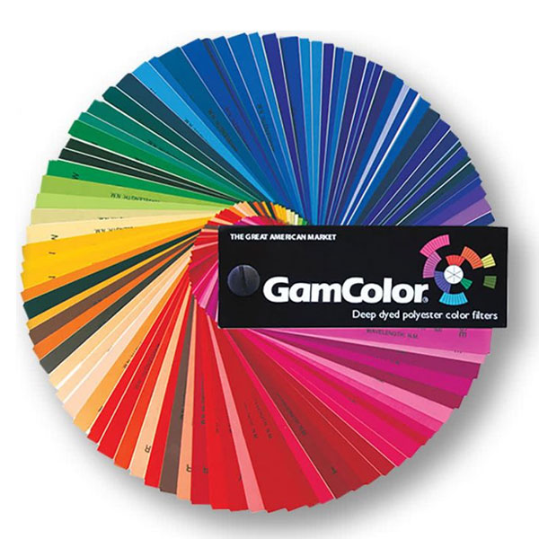 GamColor Lighting Filters from Rosco