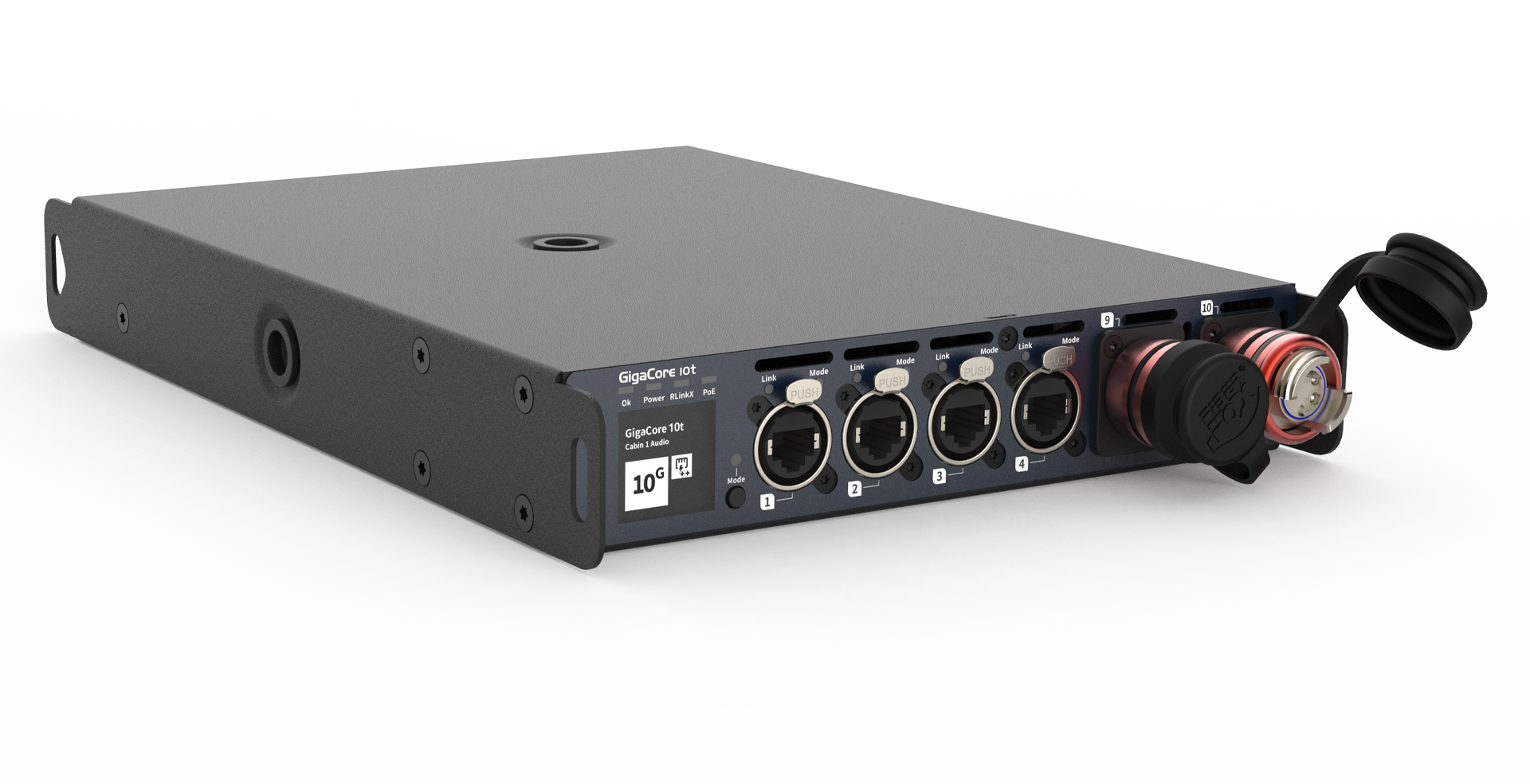 Luminex GigaCore 10t - front angled